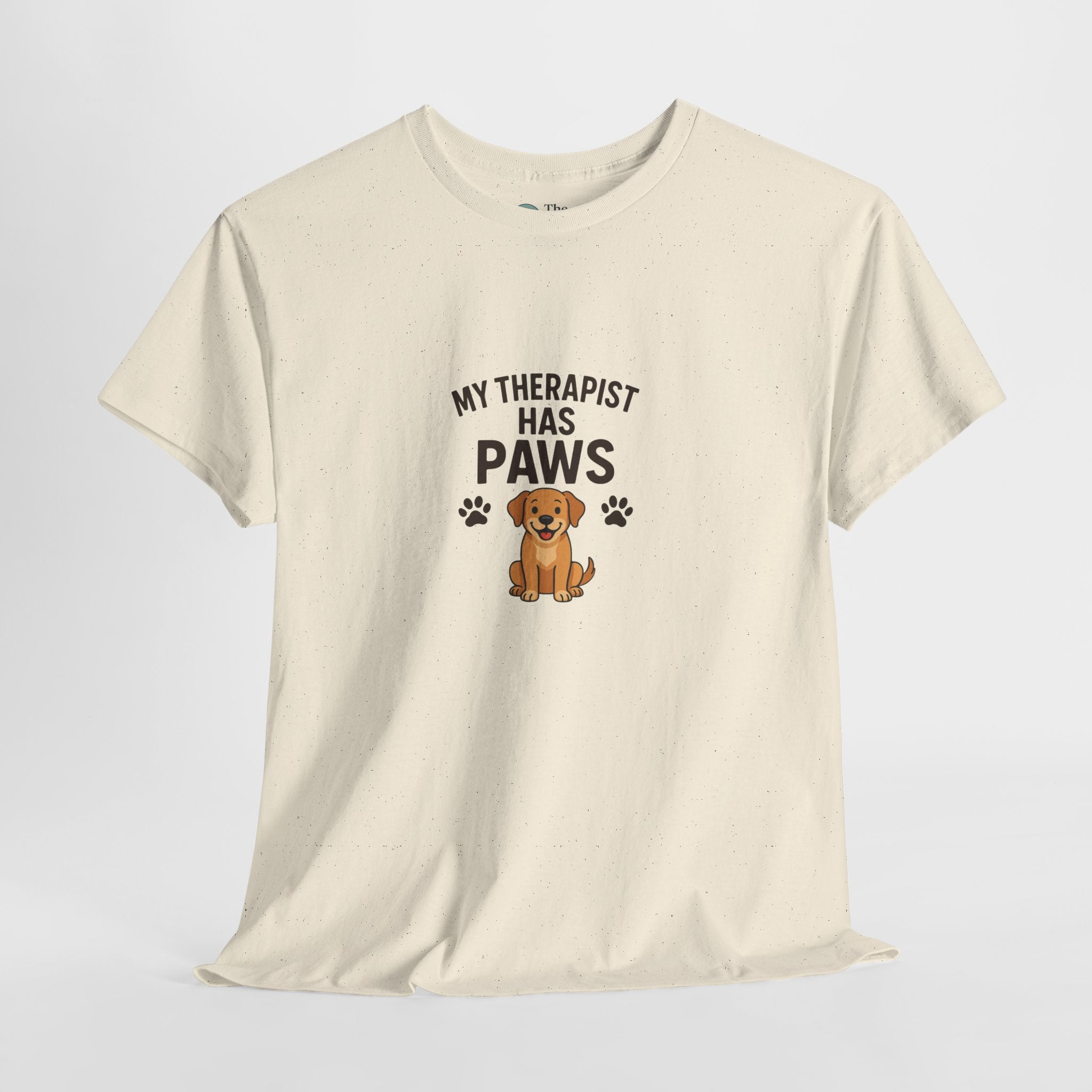 My Therapist Has Paws – Dog Comfort Tee