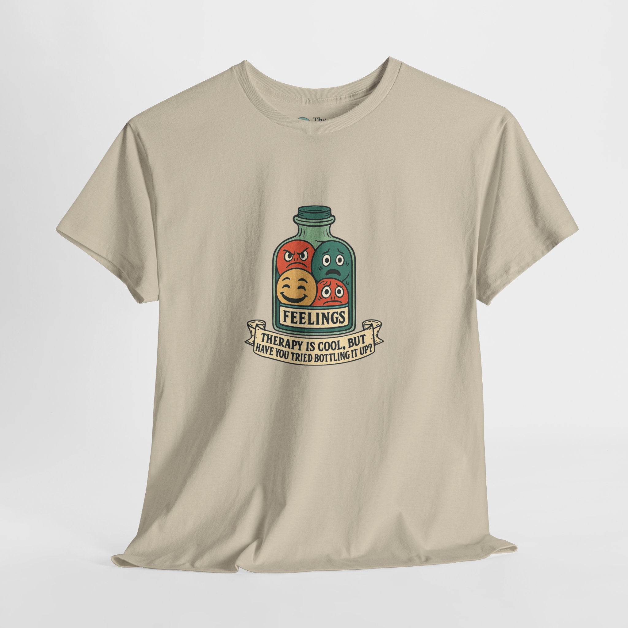 Bottled Feelings – Humor Tee