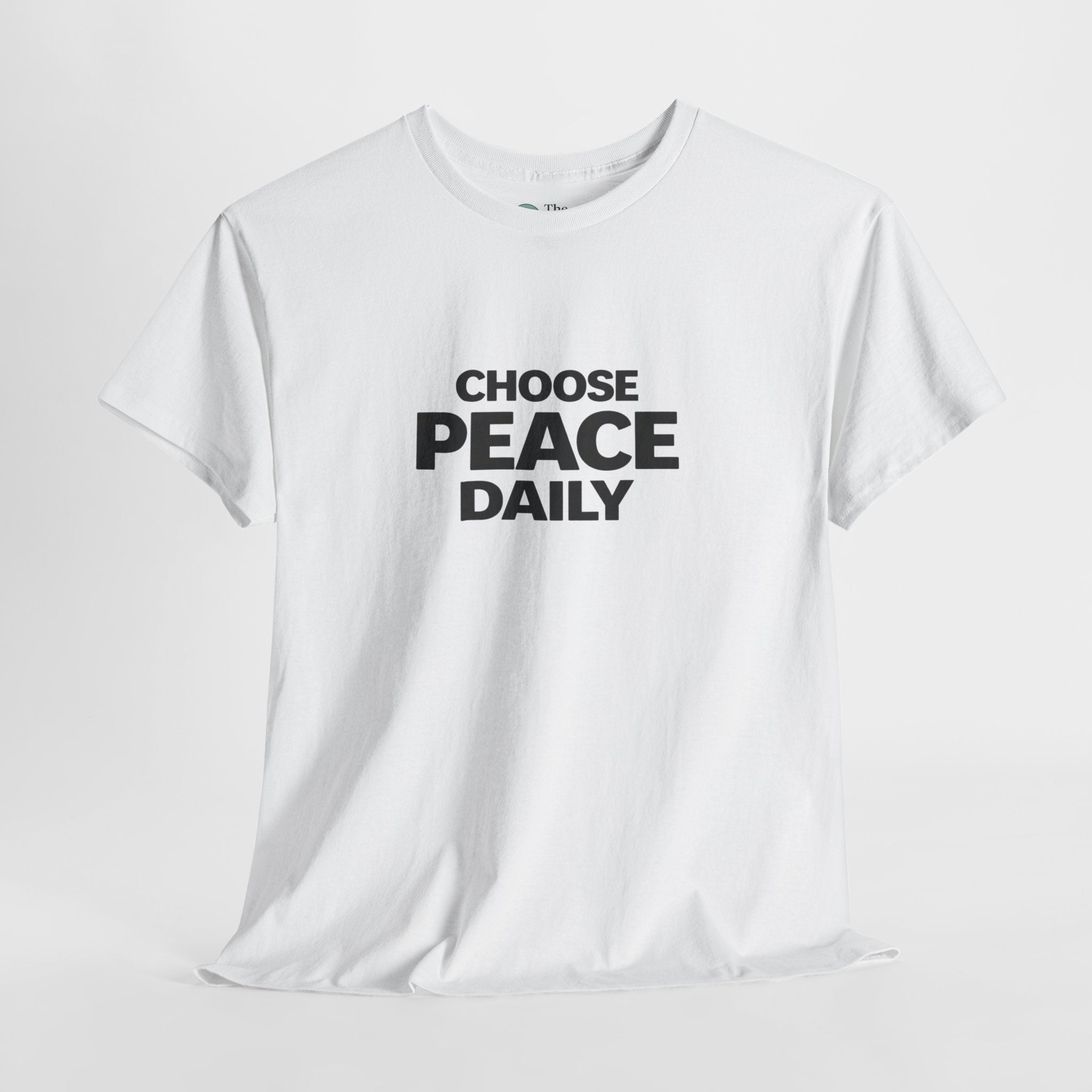 Choose Peace Daily – Mindful Living Tee