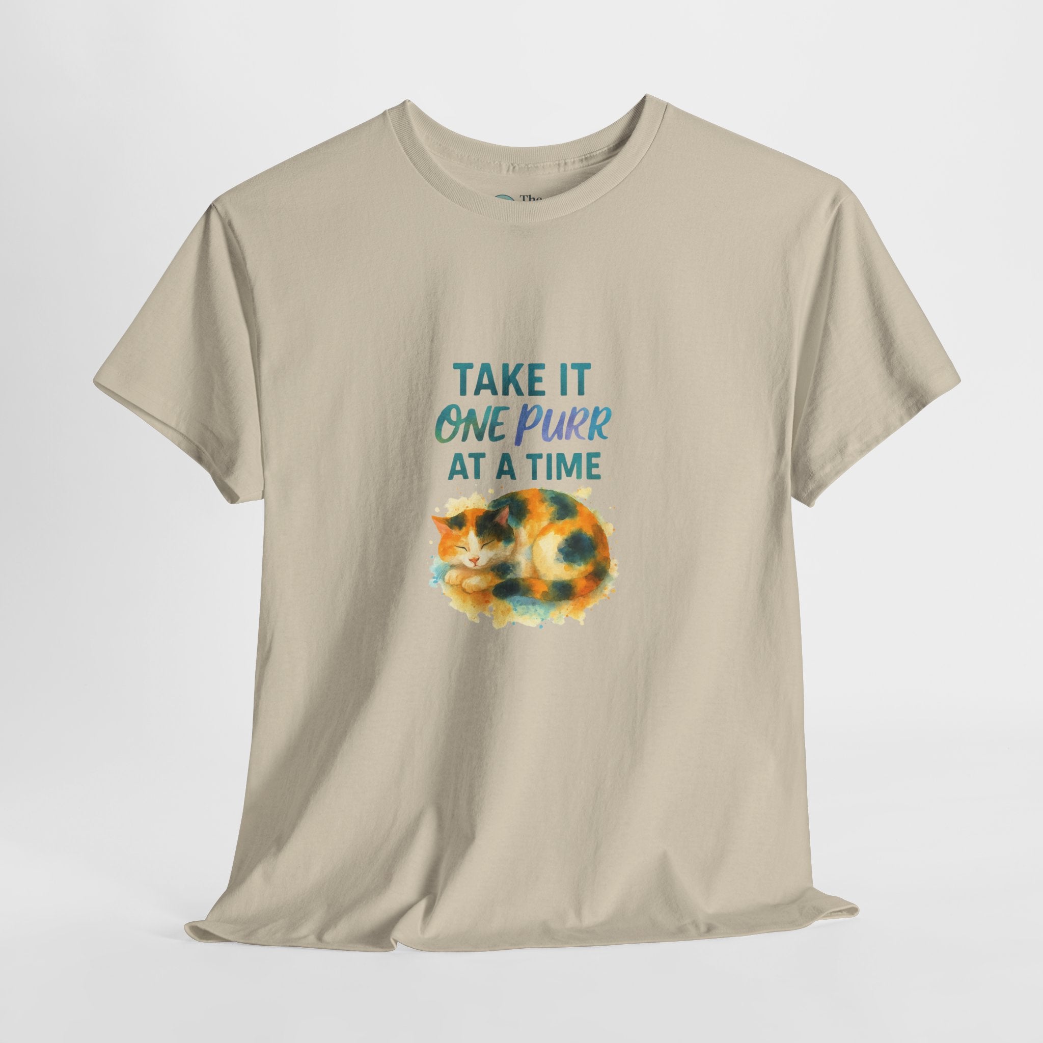 One Purr at a Time – Cat Encouragement Tee