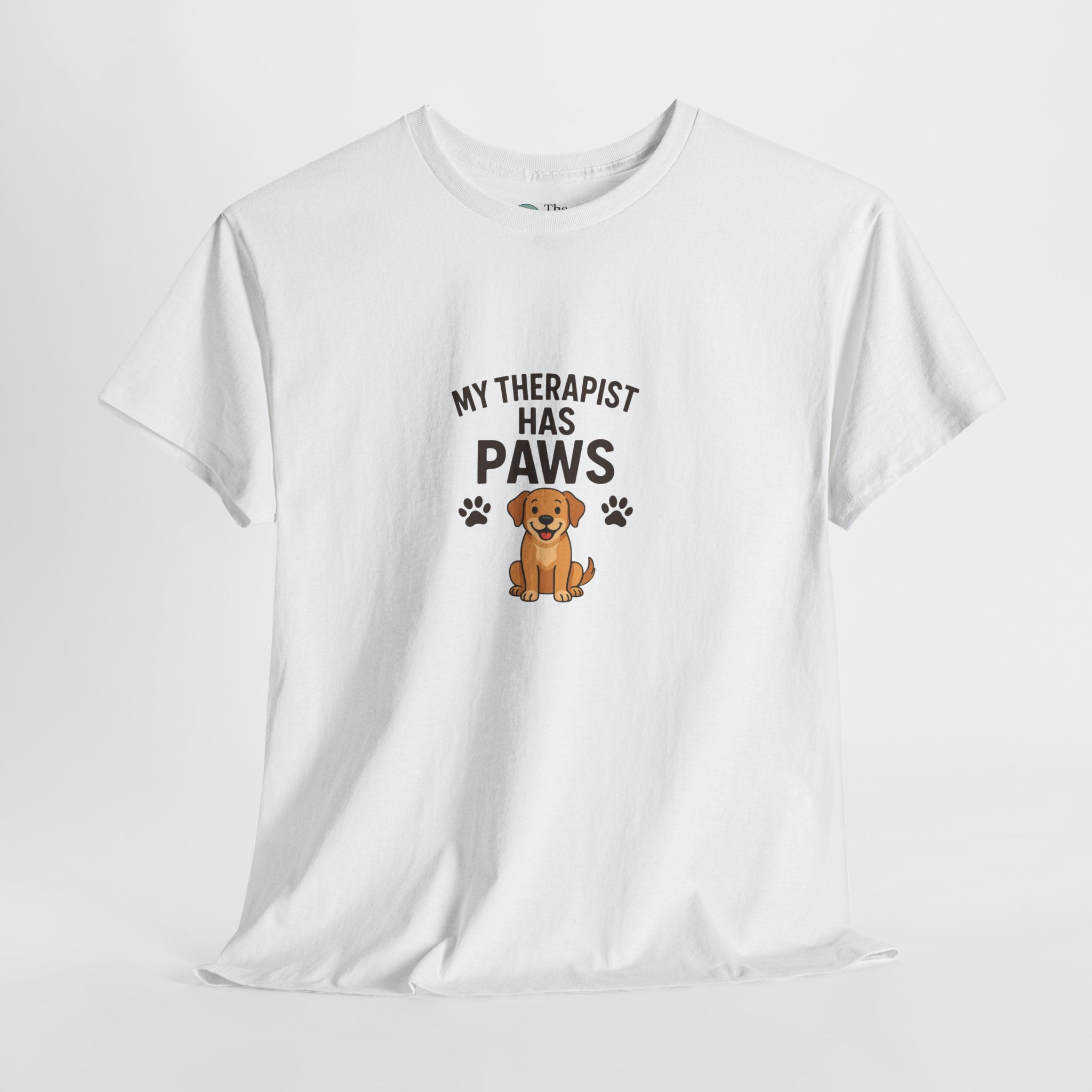 My Therapist Has Paws – Dog Comfort Tee