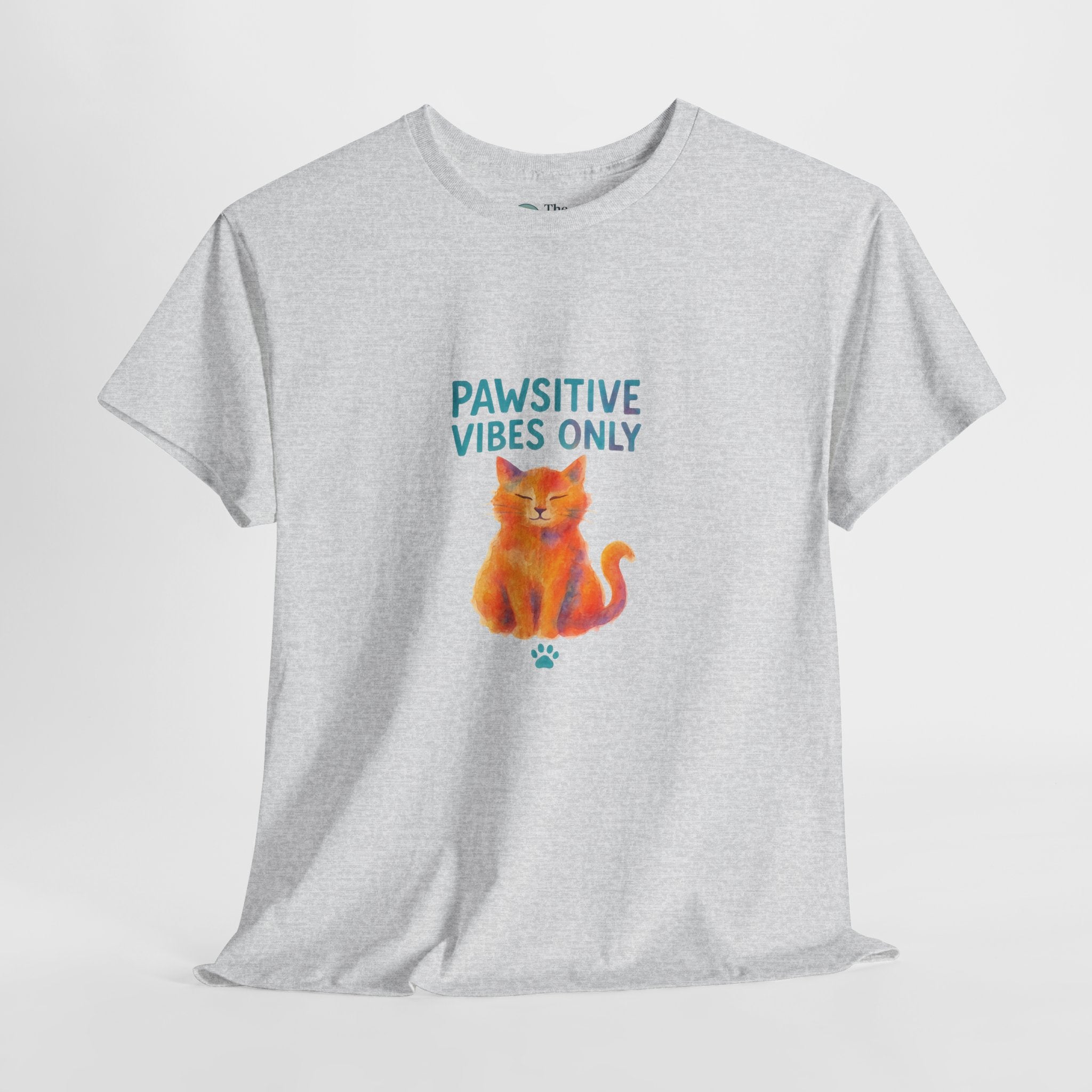 Pawsitive Vibes Only – Cat Comfort Tee