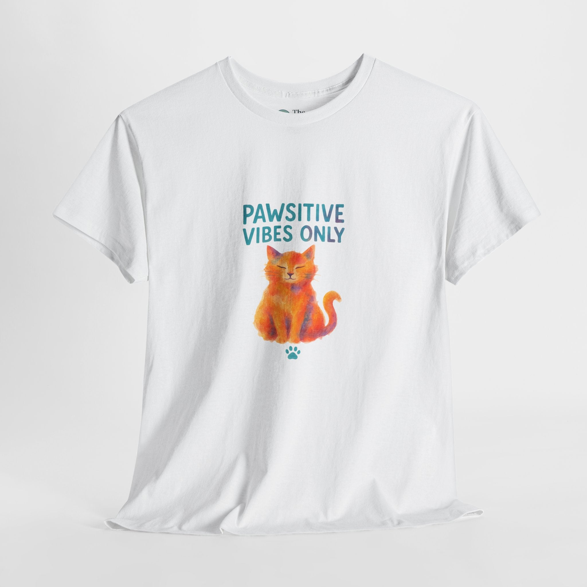 Pawsitive Vibes Only – Cat Comfort Tee