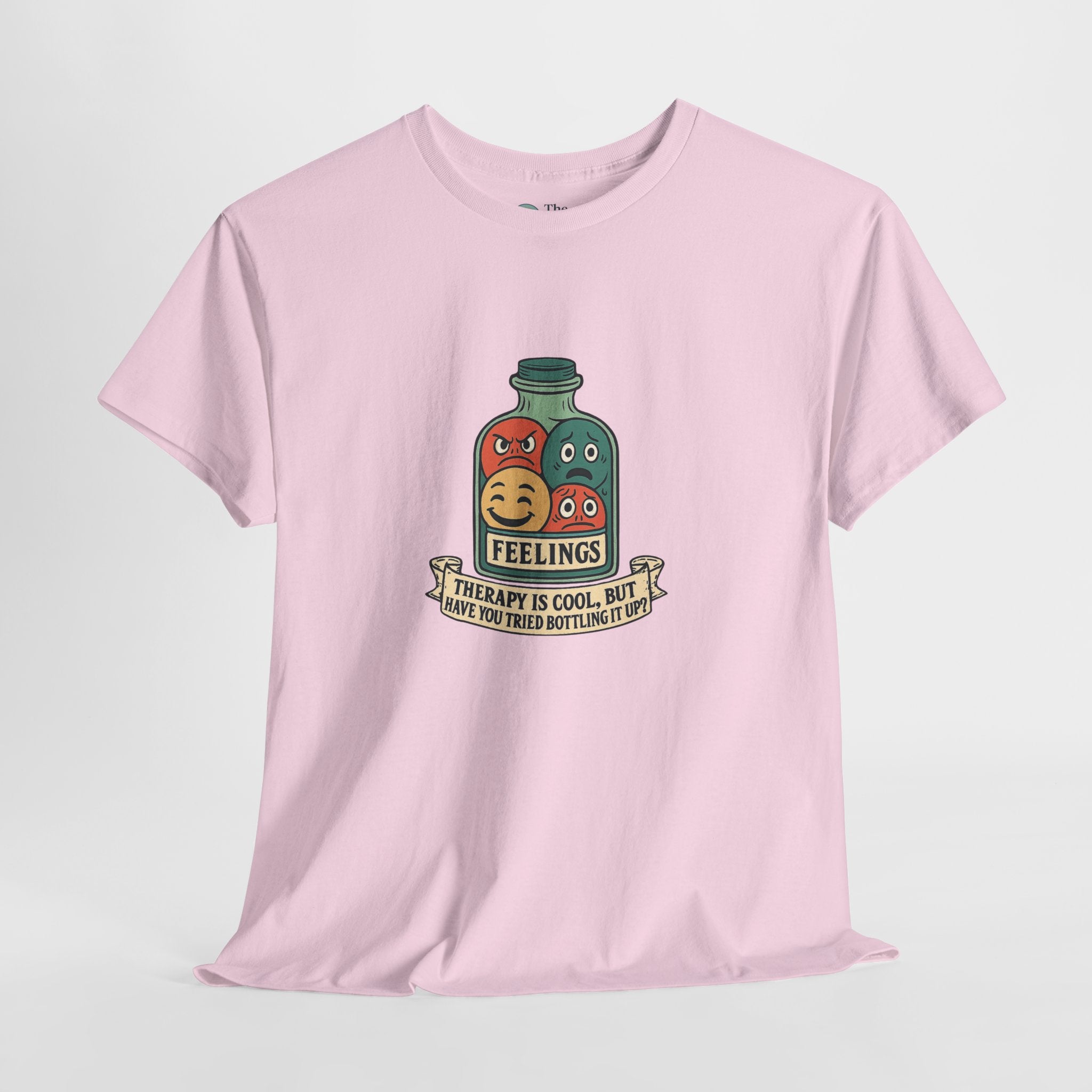 Bottled Feelings – Humor Tee