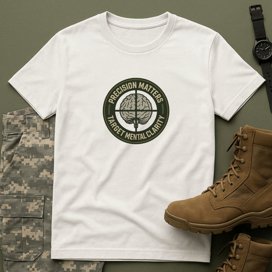 Target Mental Clarity T-Shirt – Military Mental Health Tee