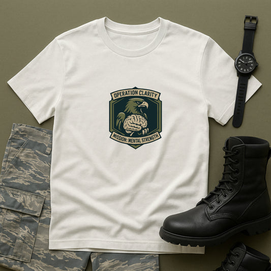 Operation Clarity T-Shirt – Military Discipline & Mental Focus