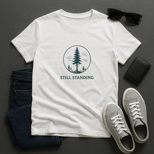 Still Standing T-Shirt – Resilient Tree Tee