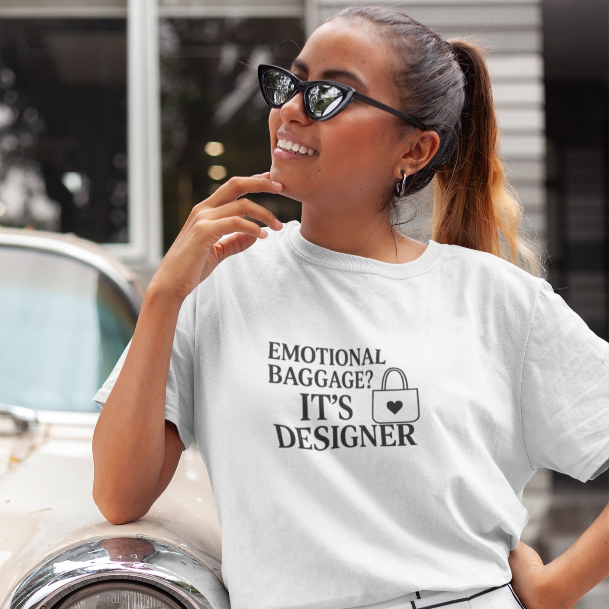 Emotional Baggage? It’s Designer – Humor Tee