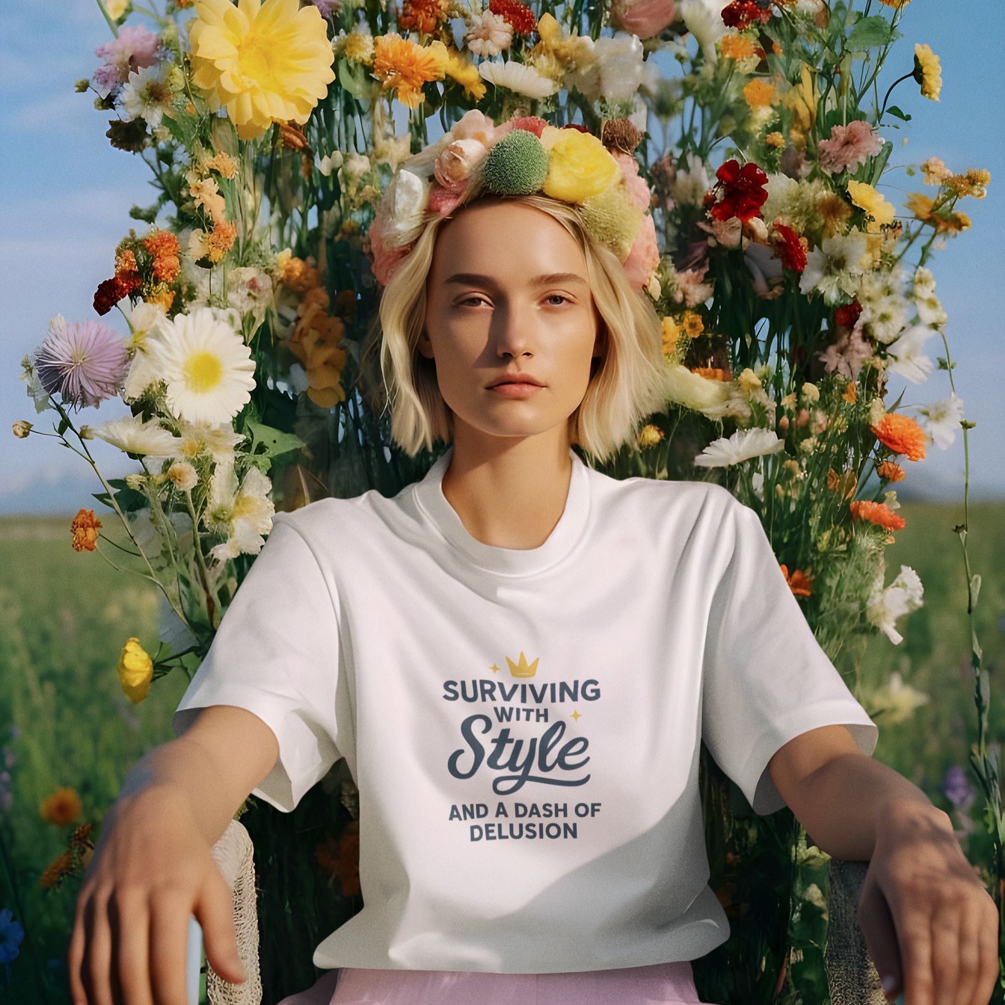 Surviving With Style – Humor Tee