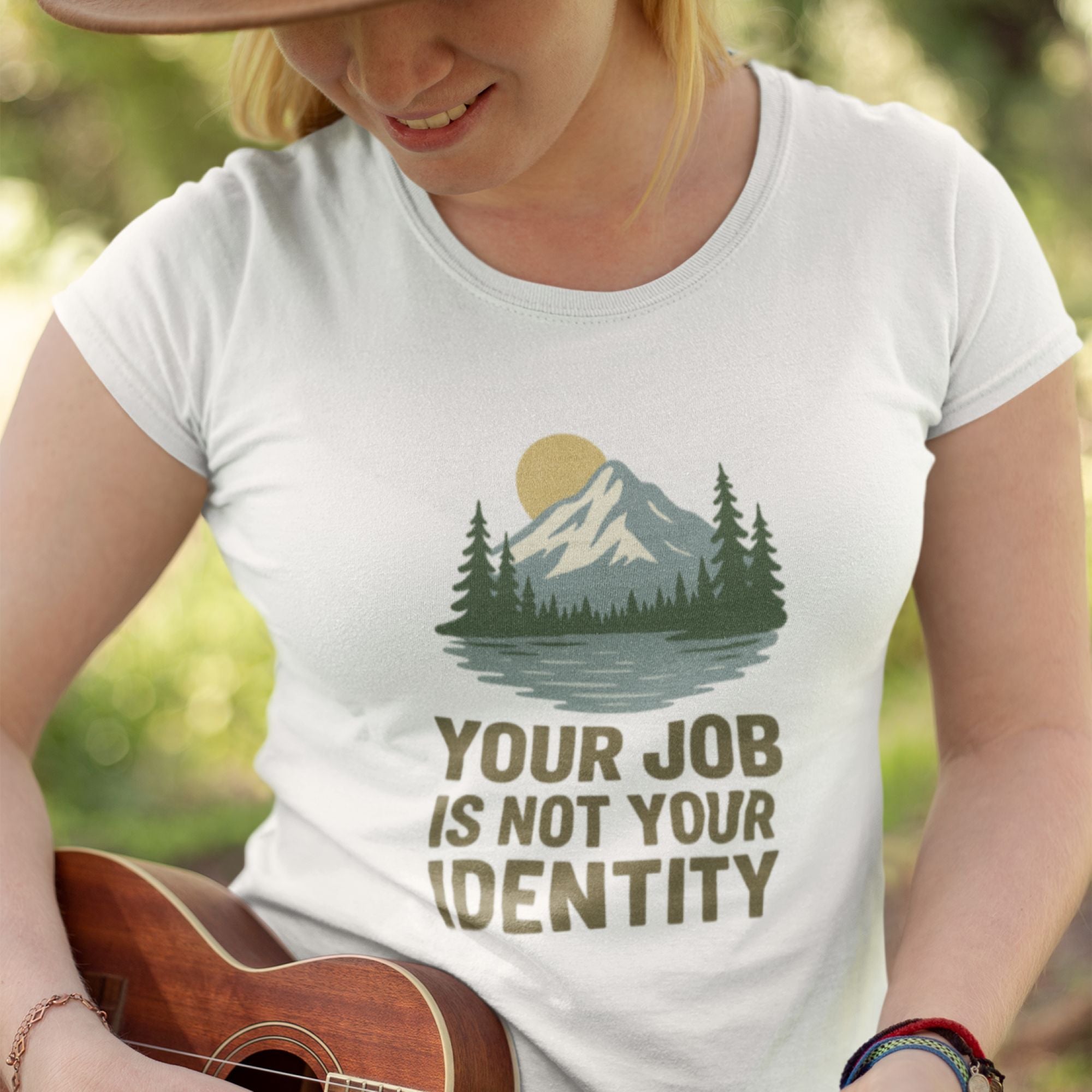 Your Job Is Not Your Identity – Balance Tee