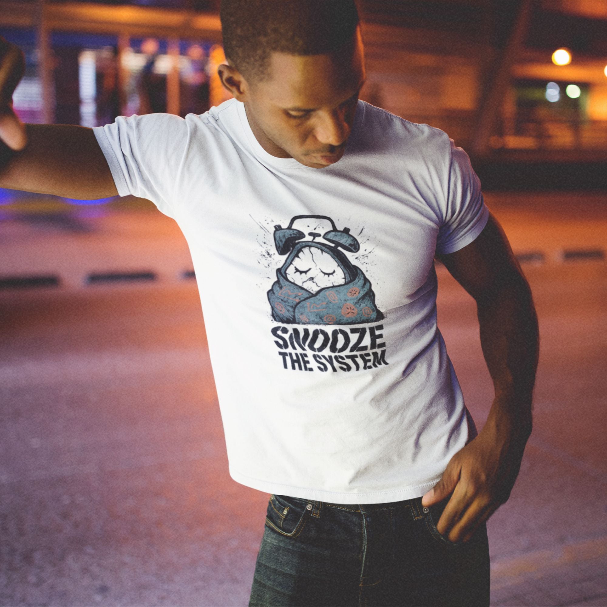 Snooze the System – Humor Tee