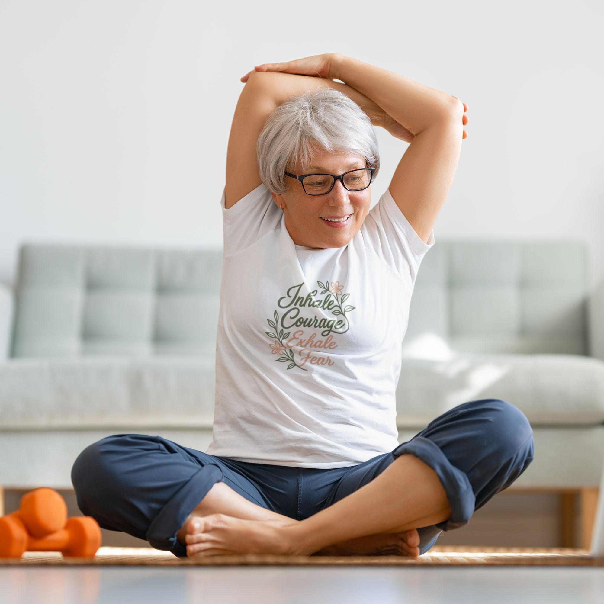 Breathe in Courage – Gentle Reminder Tee