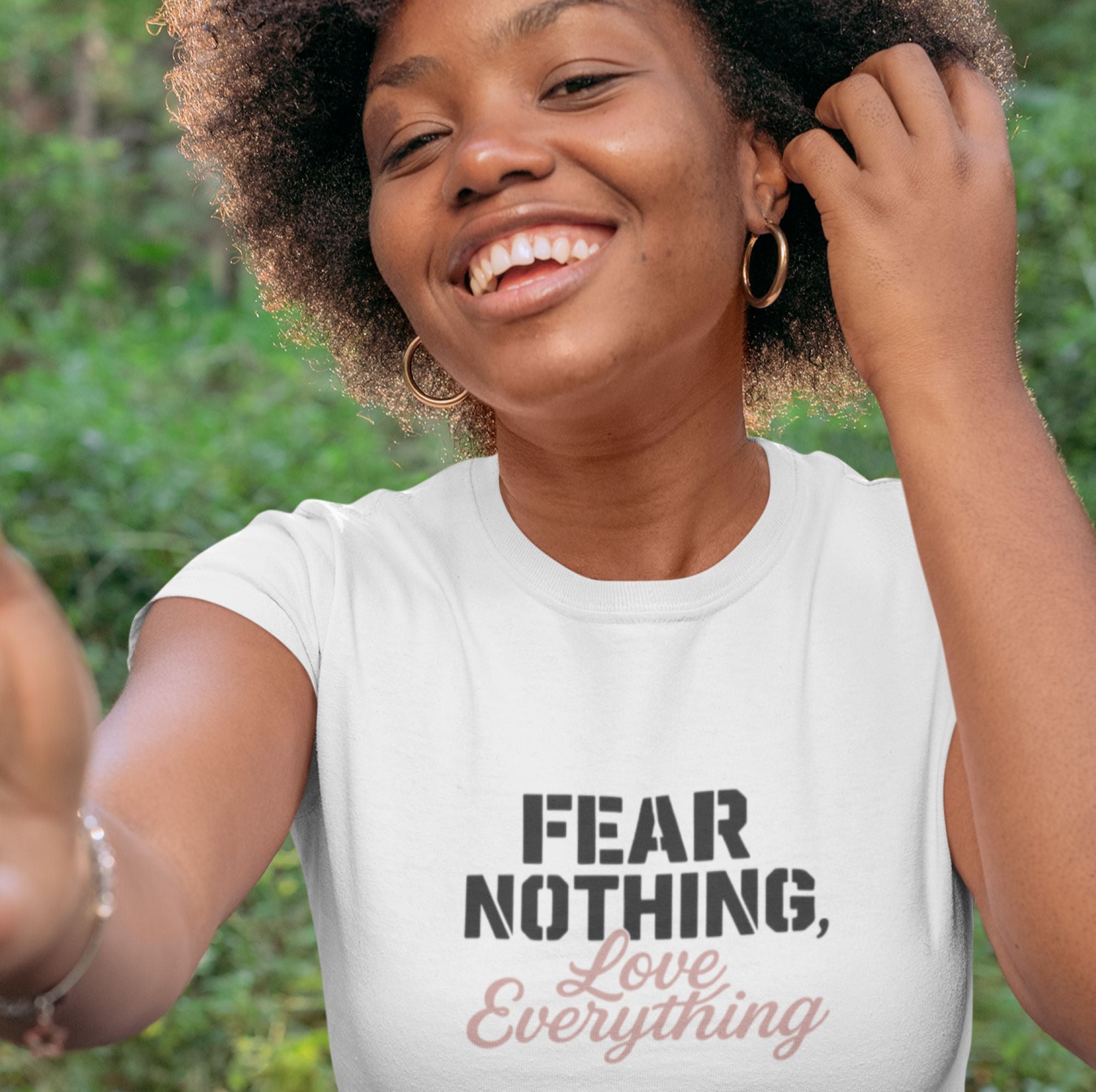 Love Over Fear – Courage Tee