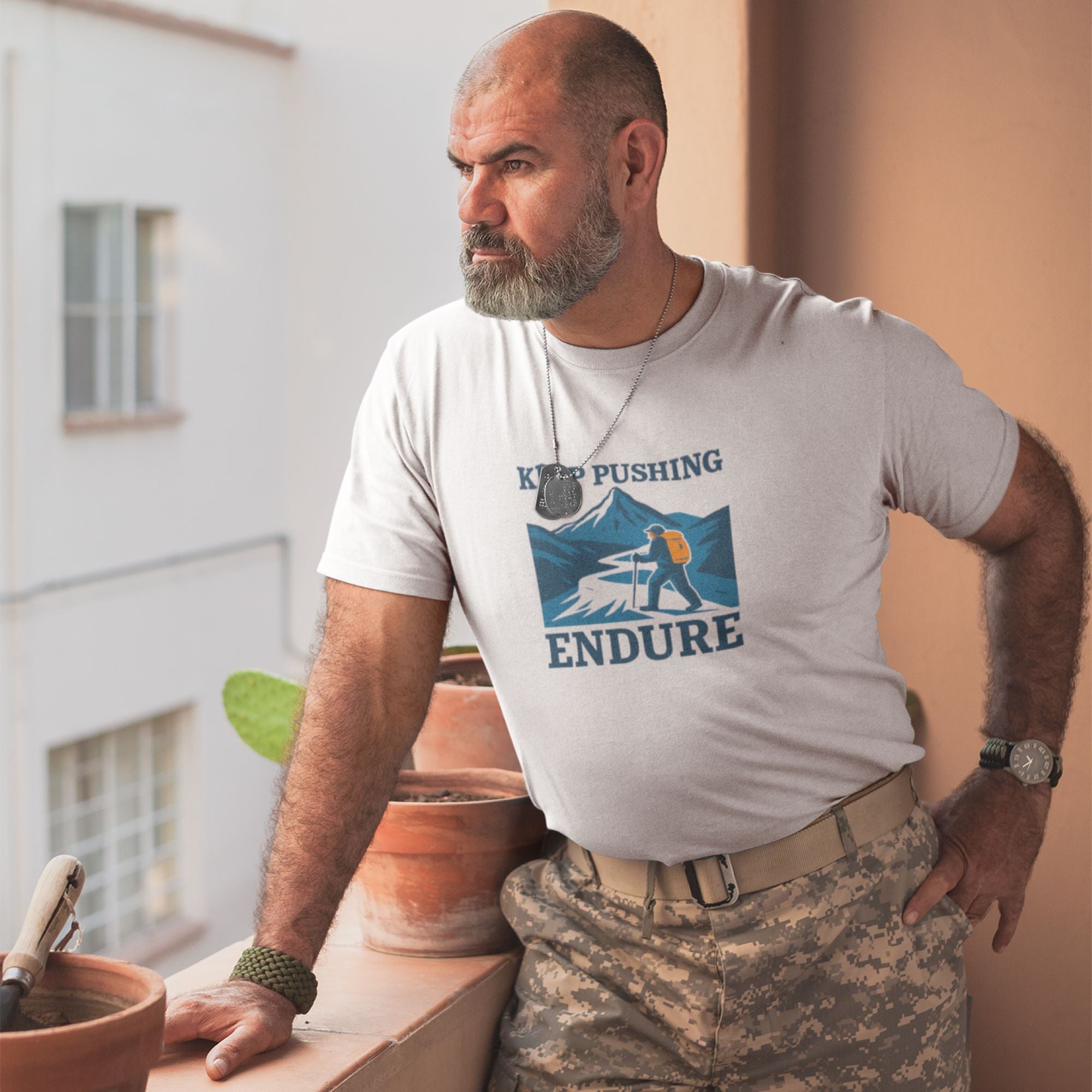 Keep Pushing – Endurance Tee