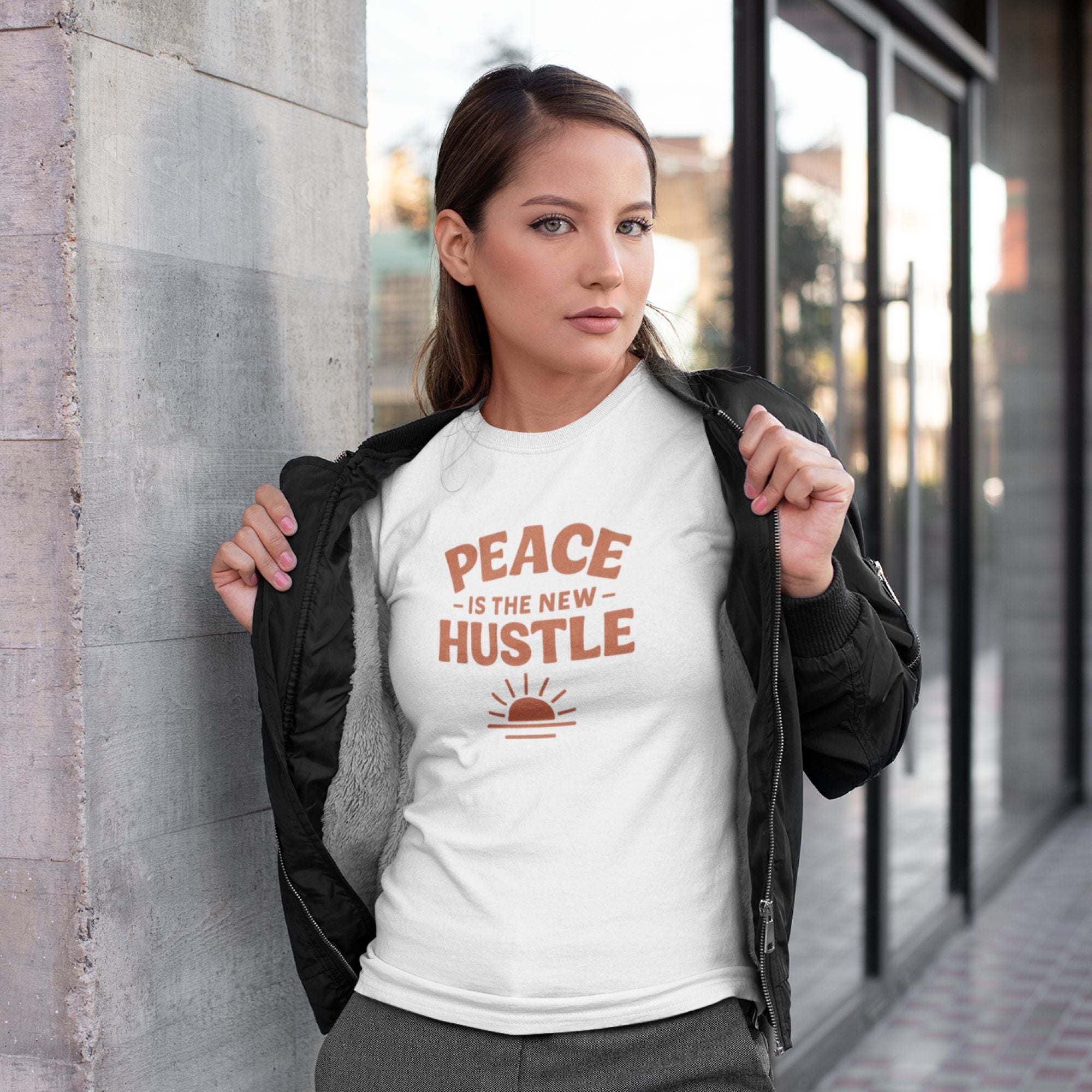 Peace Is the New Hustle – Mindful Living Tee
