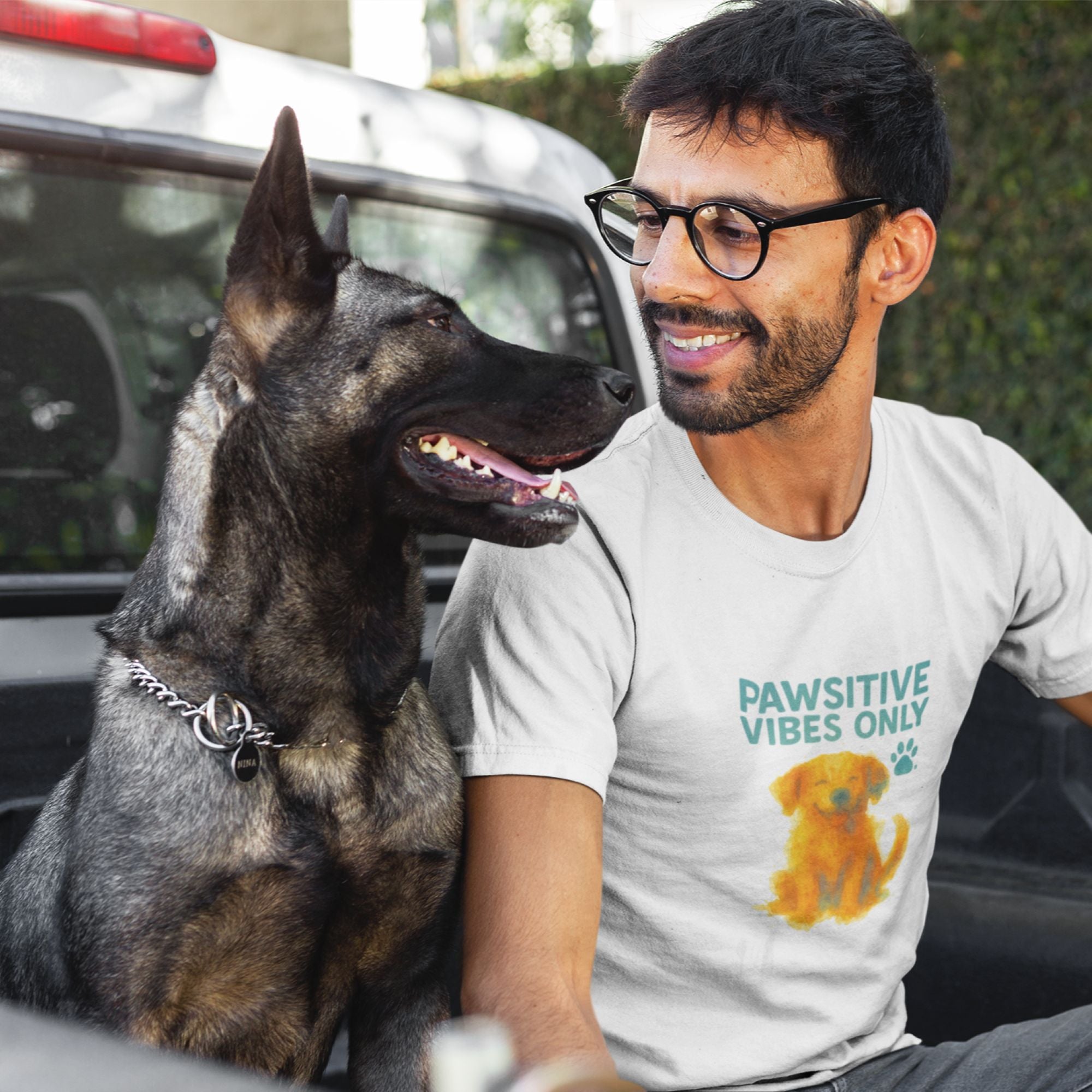 Pawsitive Vibes Only – Dog Comfort Tee