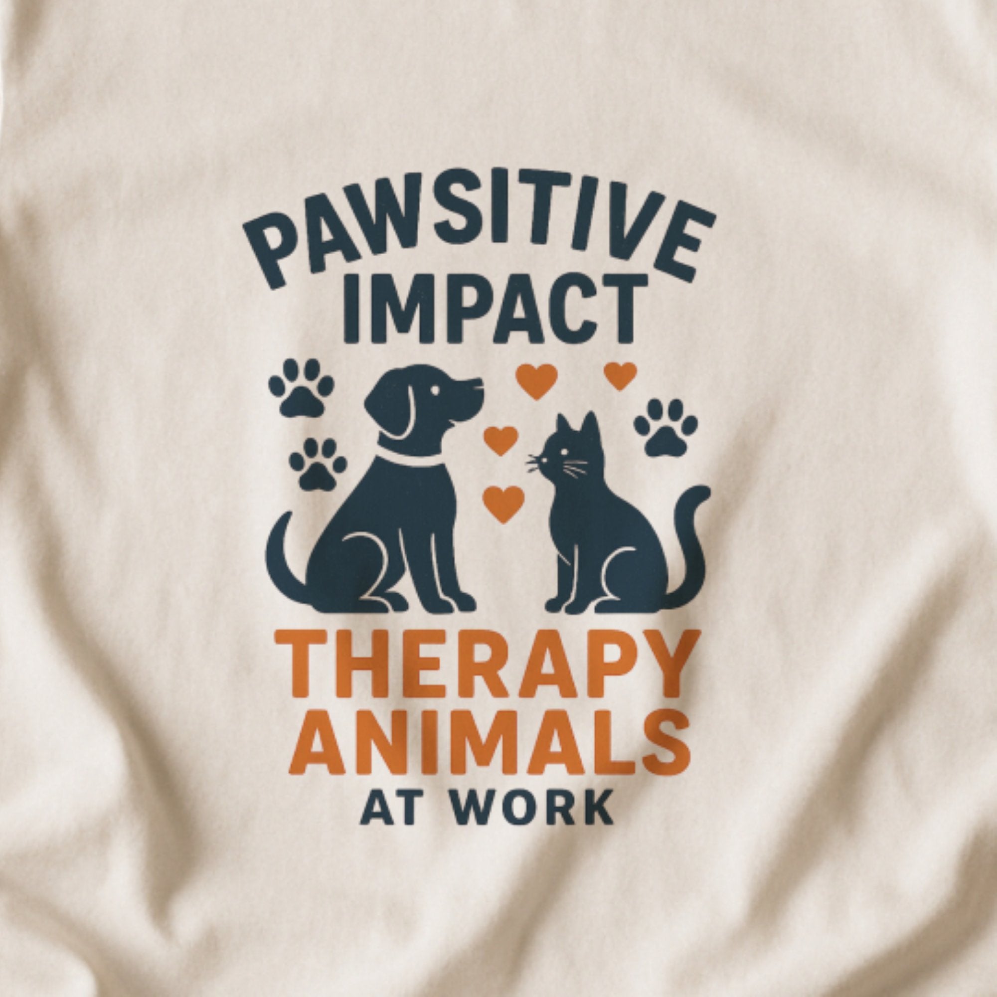 Pawsitive Impact – Therapy Animals Tee