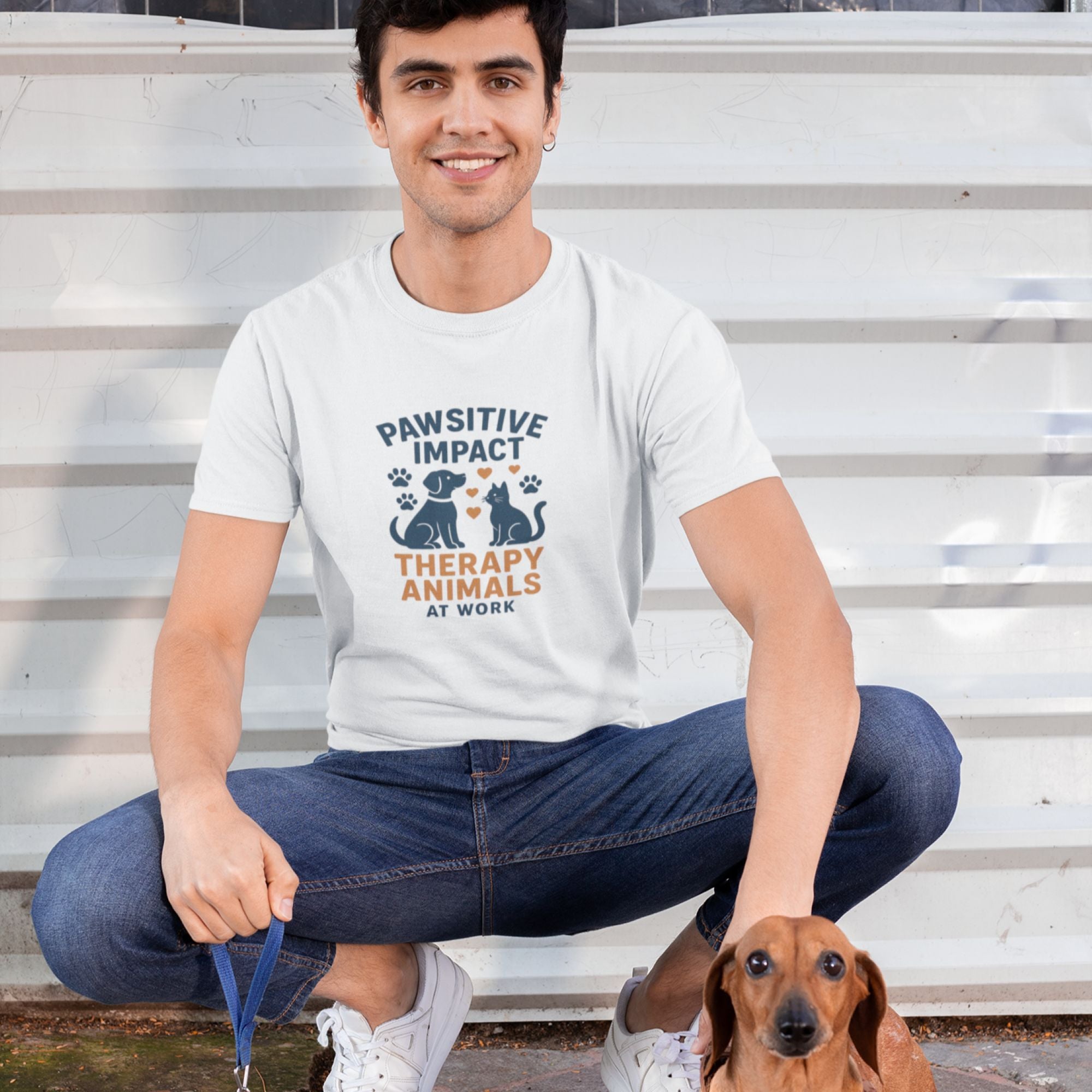Pawsitive Impact – Therapy Animals Tee