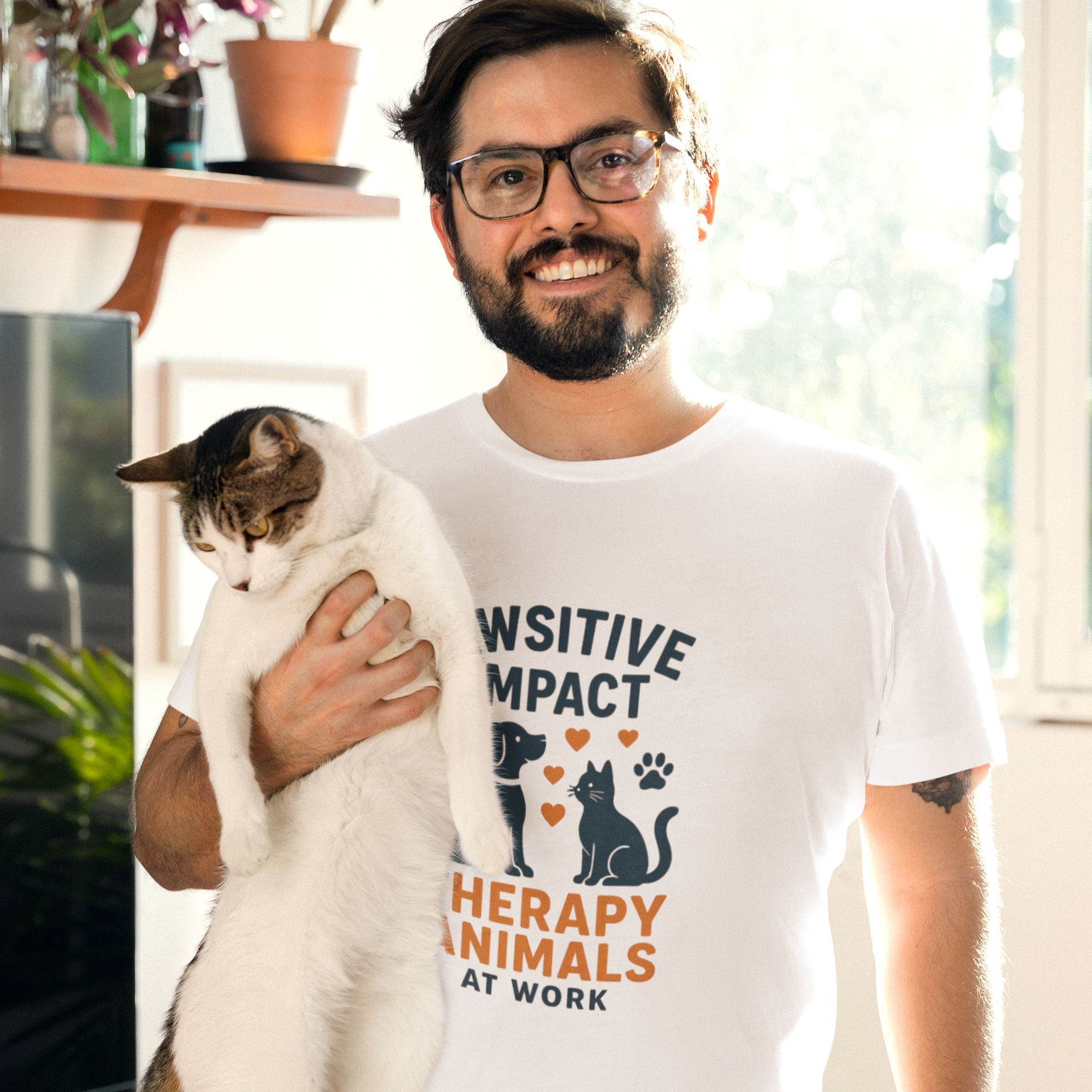 Pawsitive Impact – Therapy Animals Tee