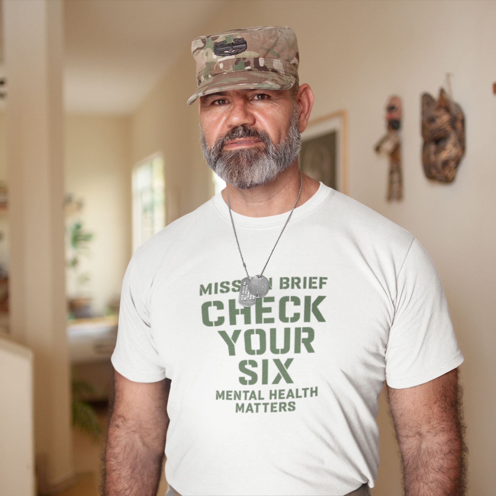 Check Your Six – Mental Health Matters Tee