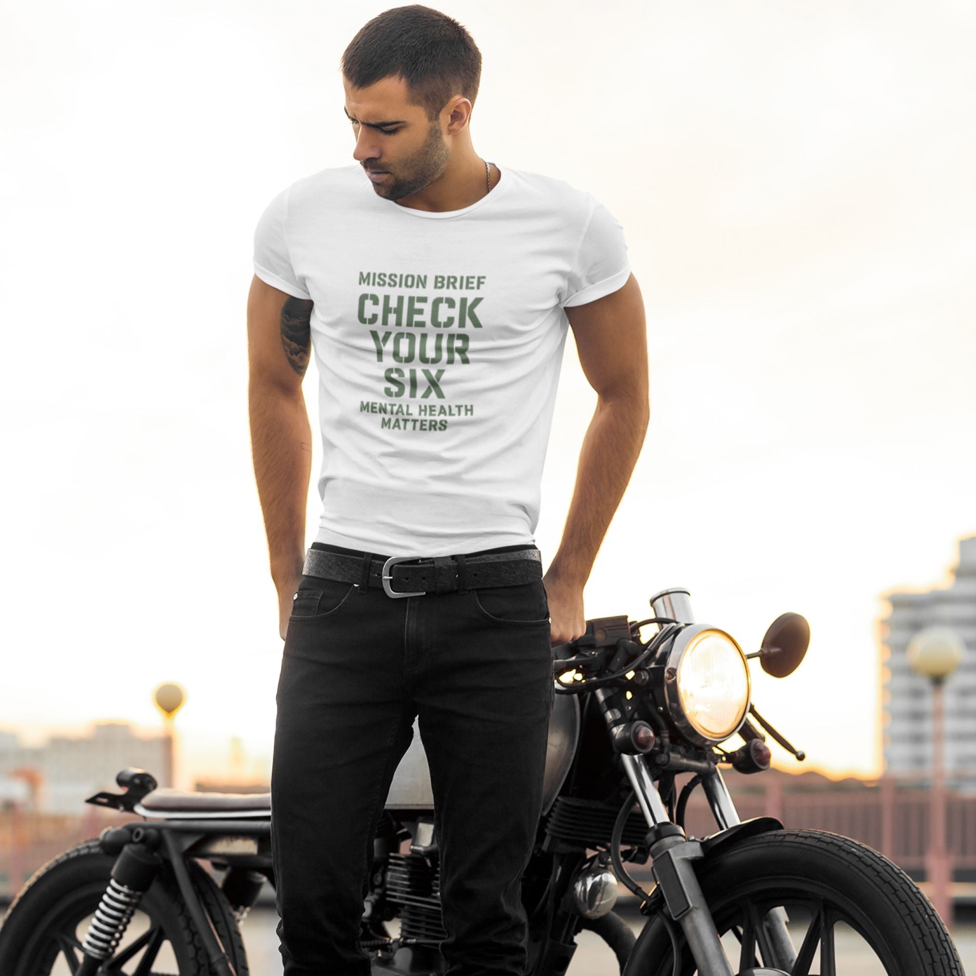 Check Your Six – Mental Health Matters Tee