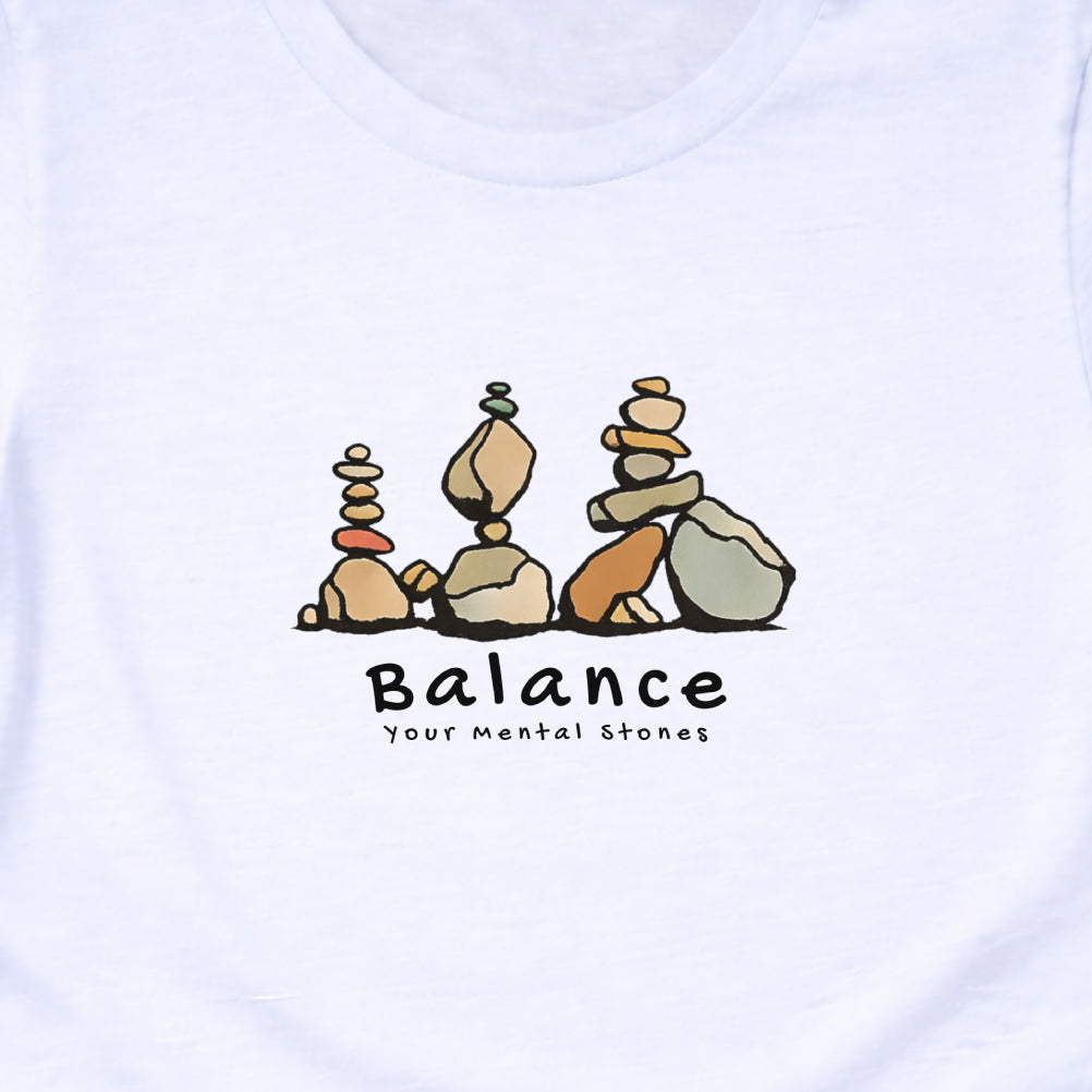 Balance – Stacked Stones Tee