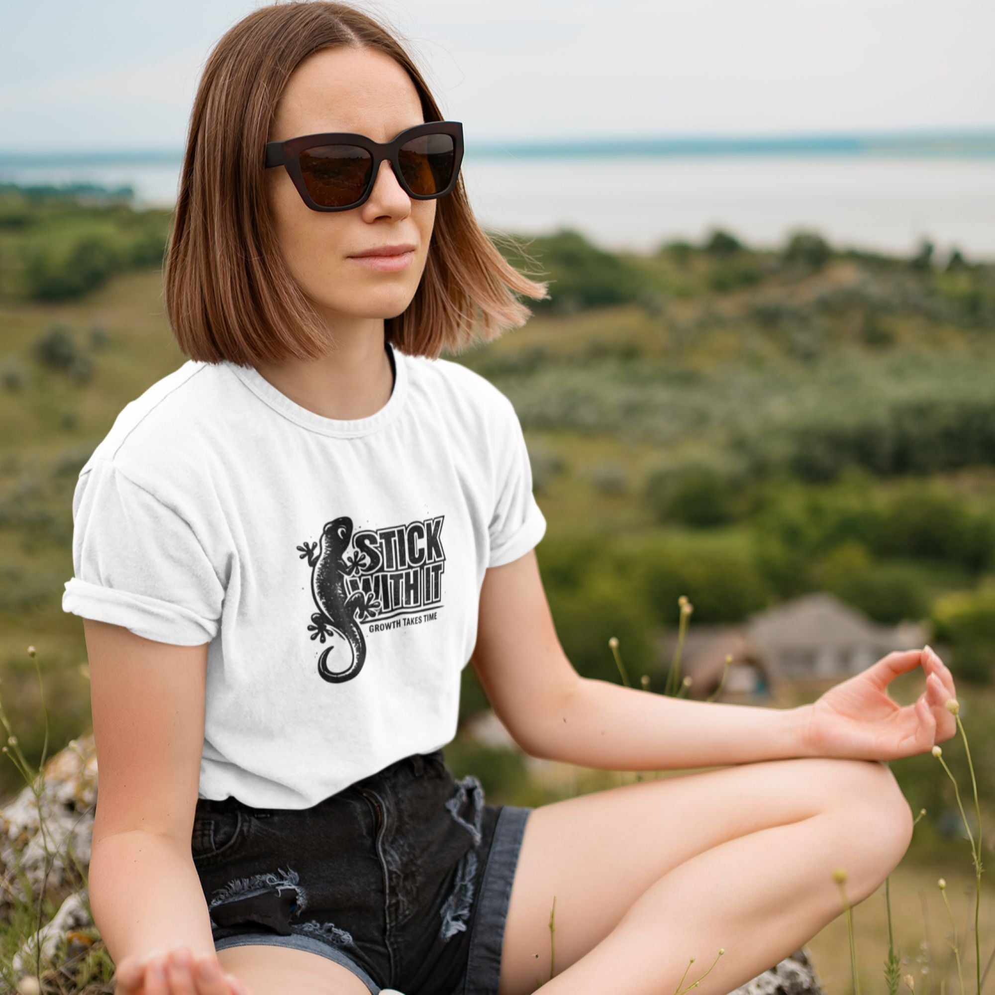 Stick With It – Steady Growth Tee