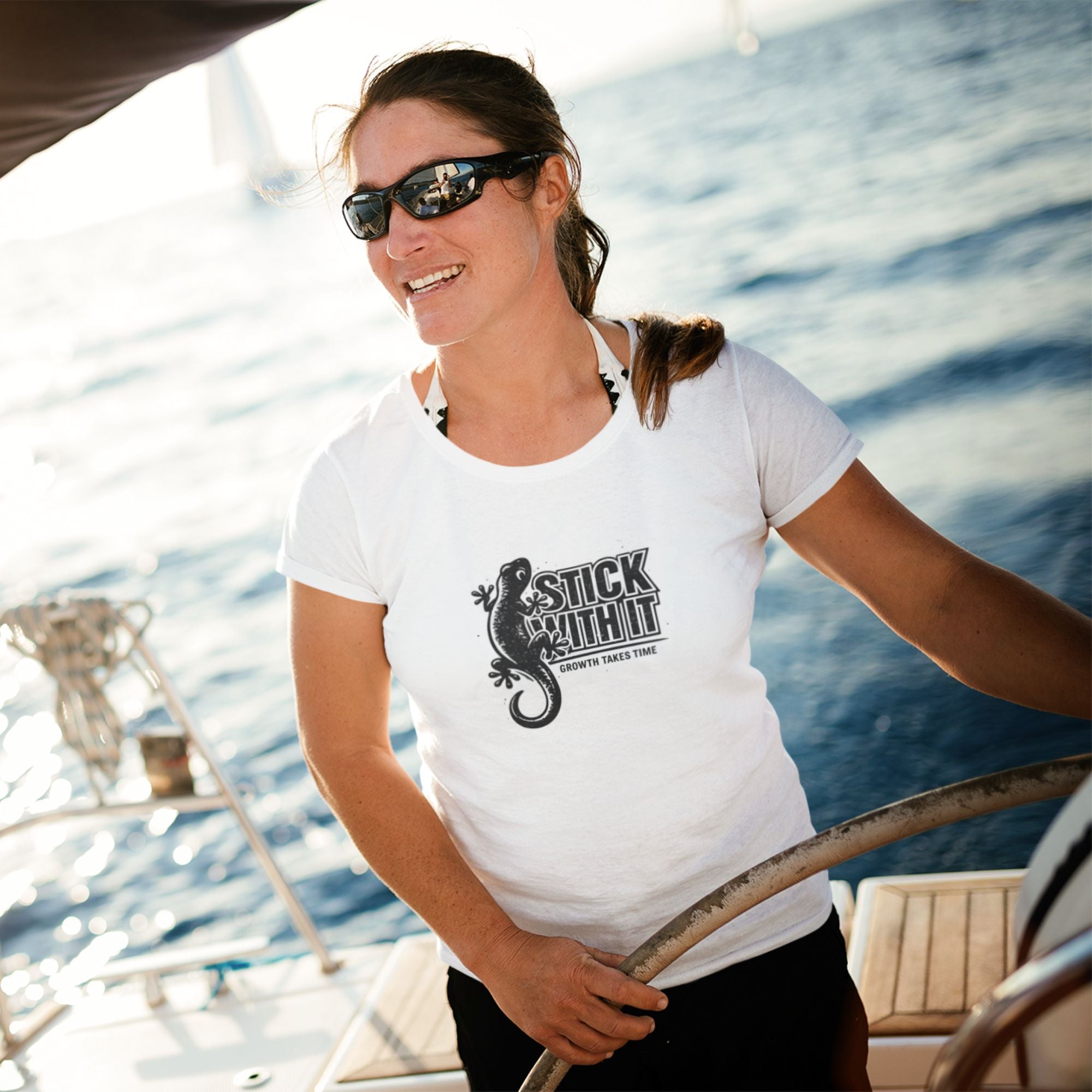 Stick With It – Steady Growth Tee