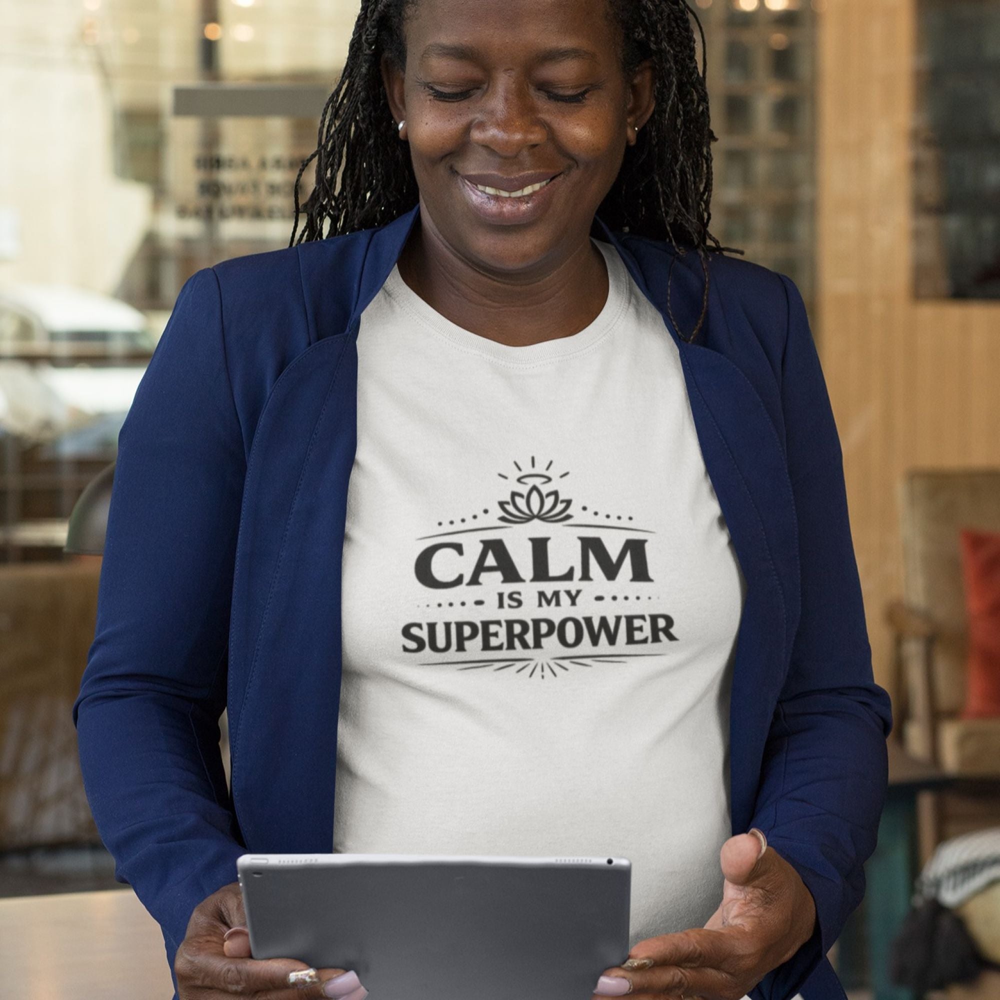 Calm Is My Superpower – Everyday Strength Tee