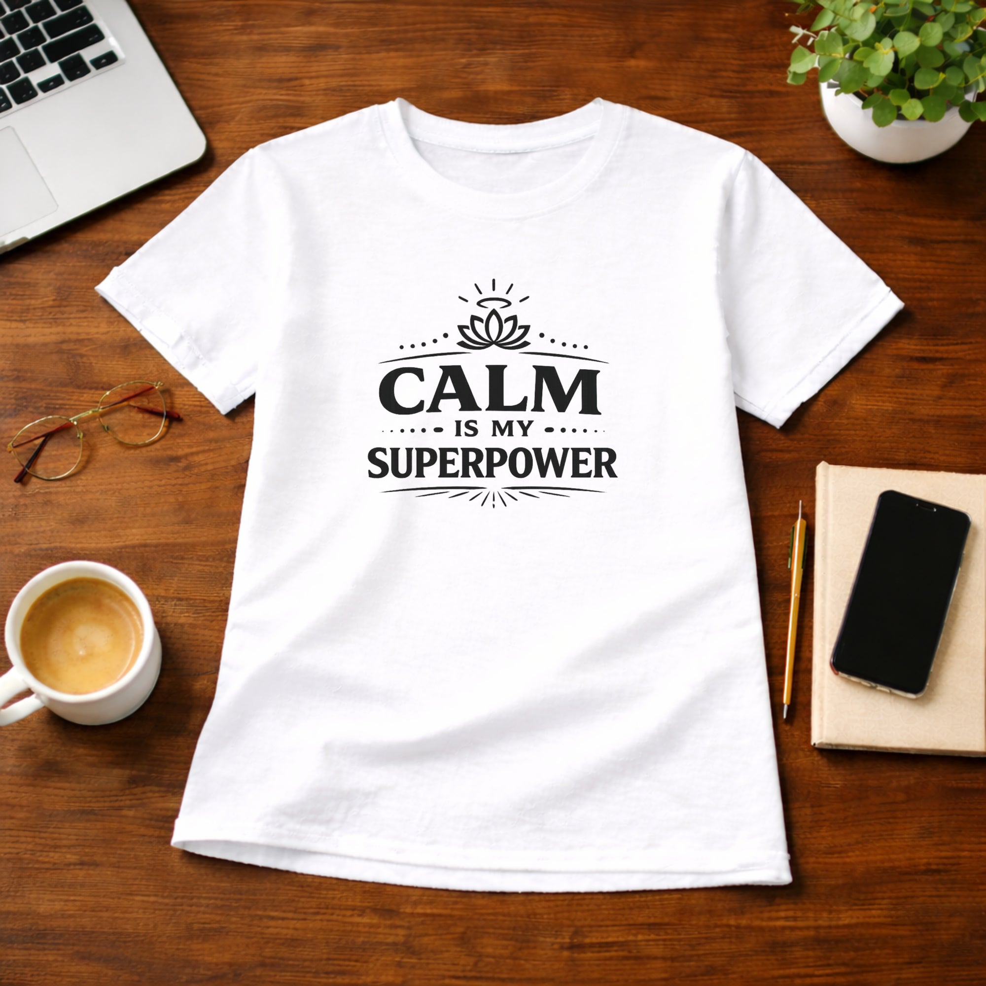 Calm Is My Superpower – Everyday Strength Tee