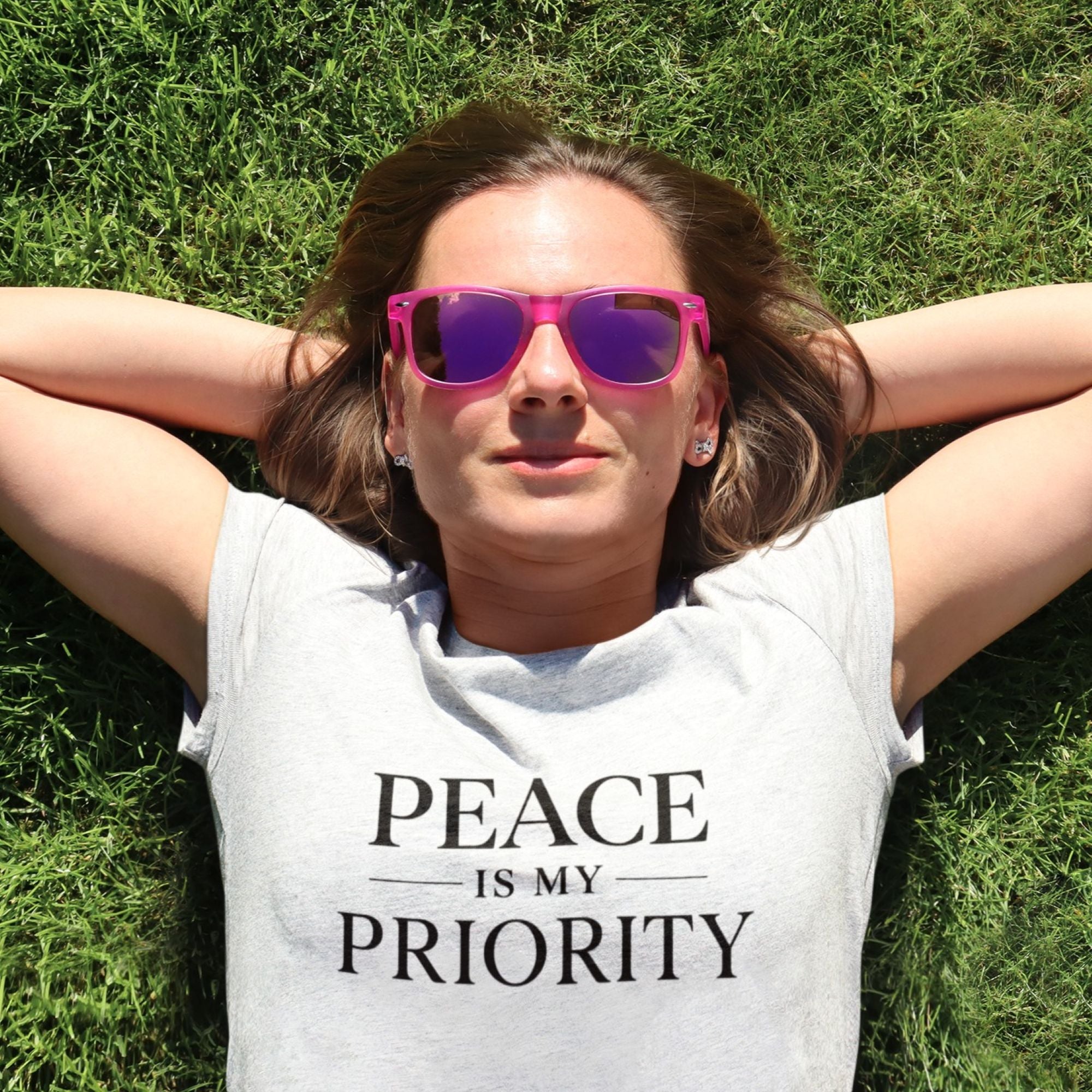 Peace Is My Priority – Daily Balance Tee