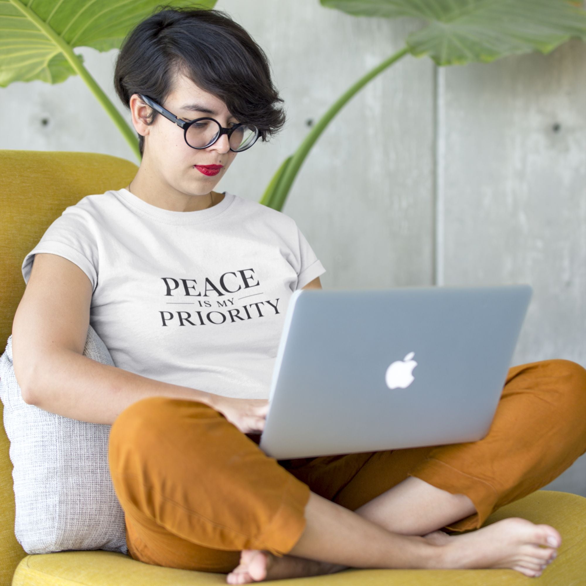 Peace Is My Priority – Daily Balance Tee