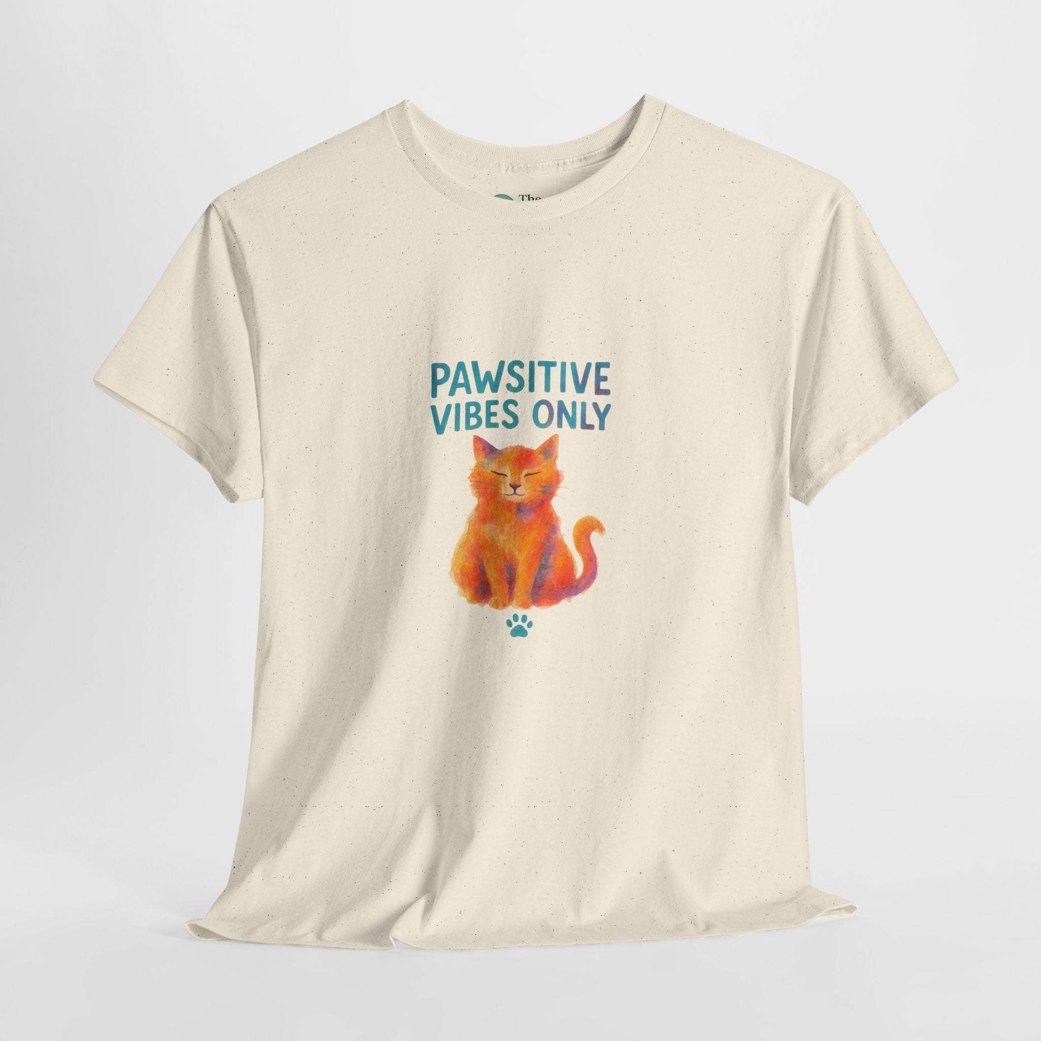 Pawsitive Vibes Only – Cat Comfort Tee