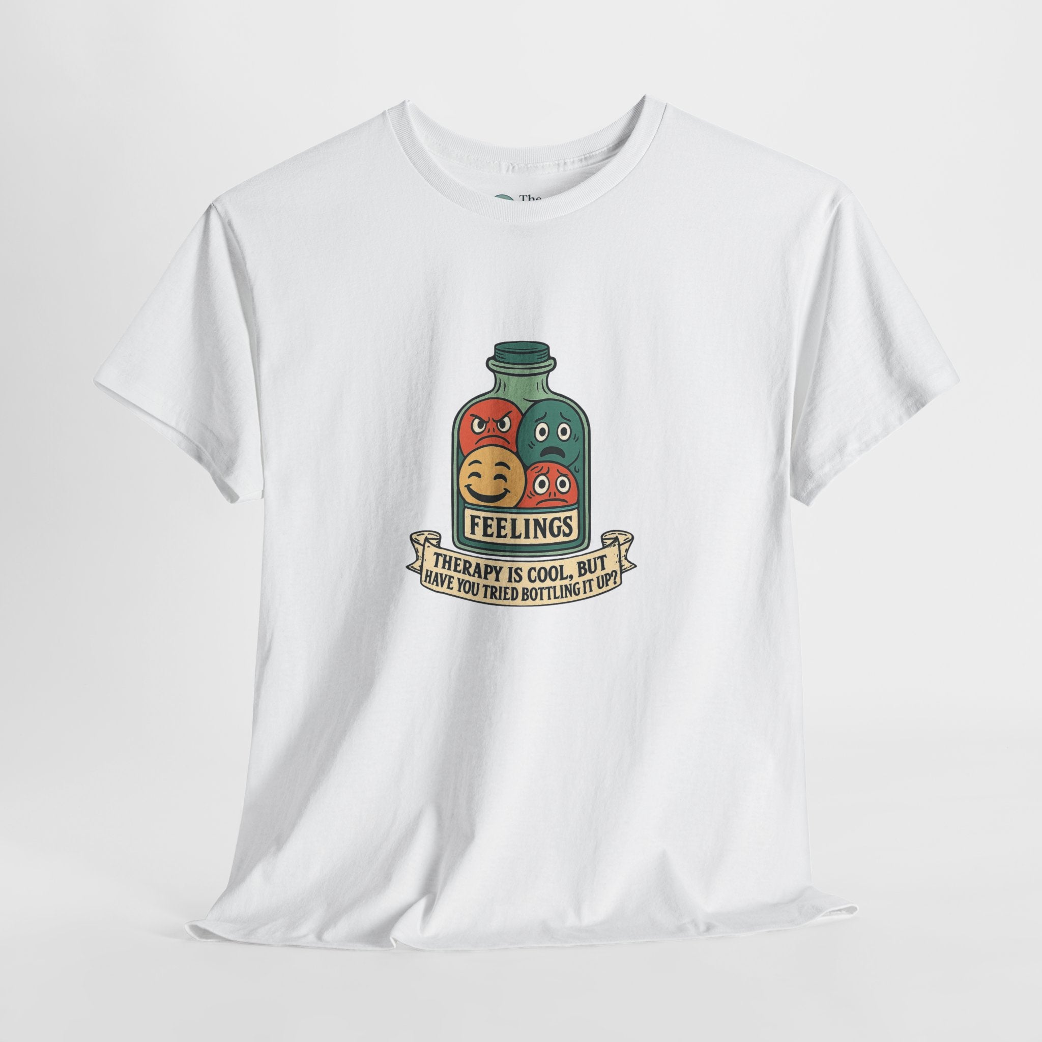 Bottled Feelings – Humor Tee