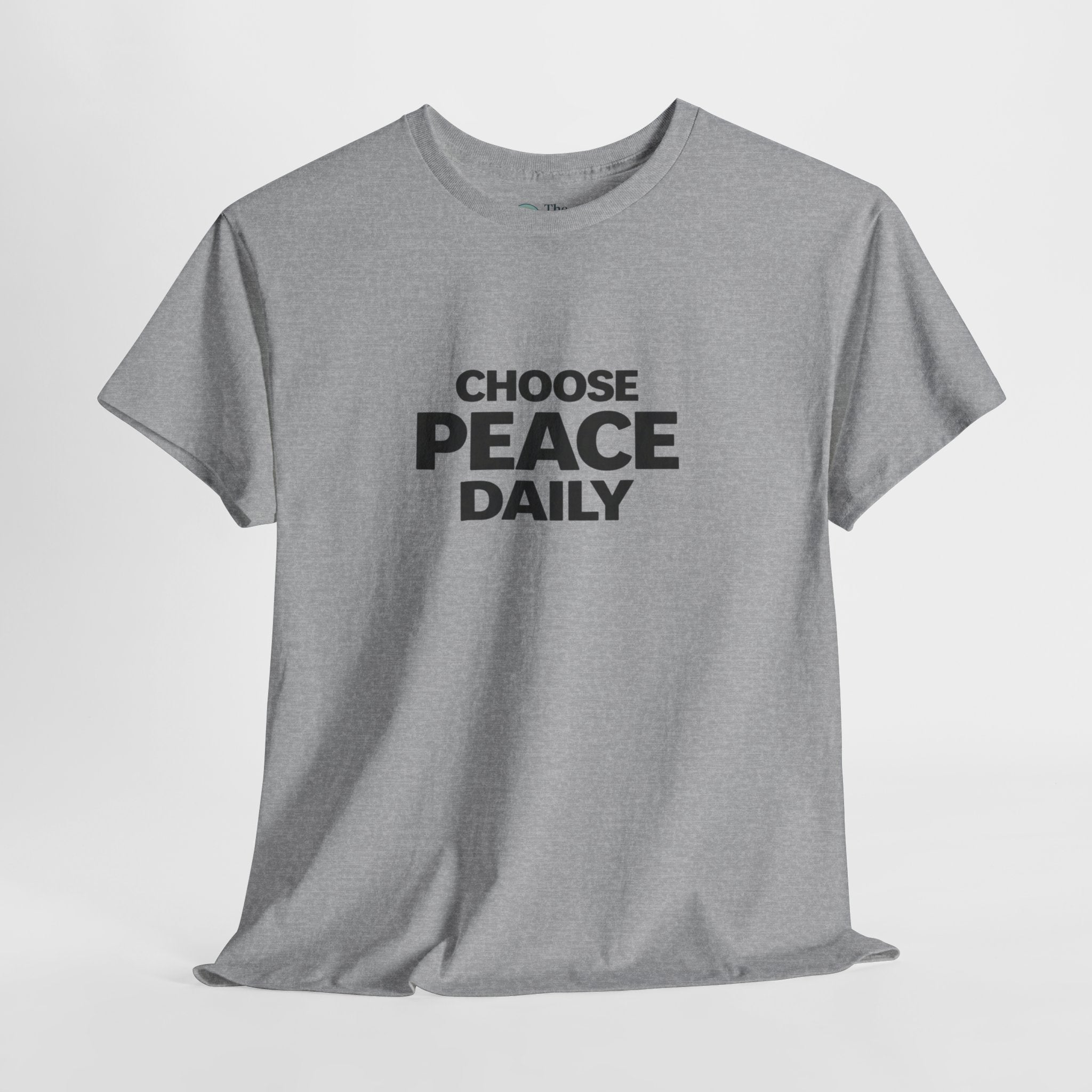 Choose Peace Daily – Mindful Living Tee