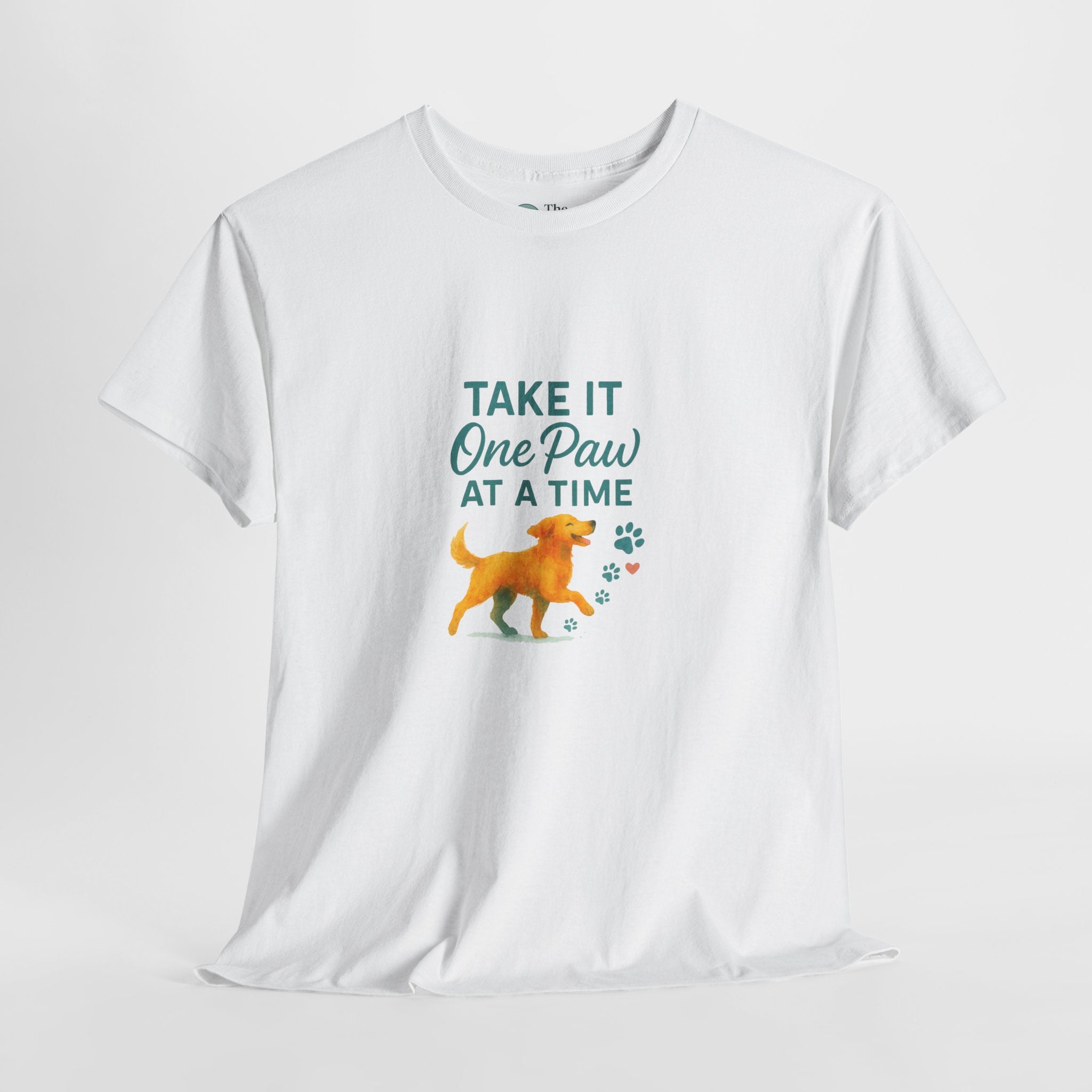 One Paw at a Time – Dog Encouragement Tee
