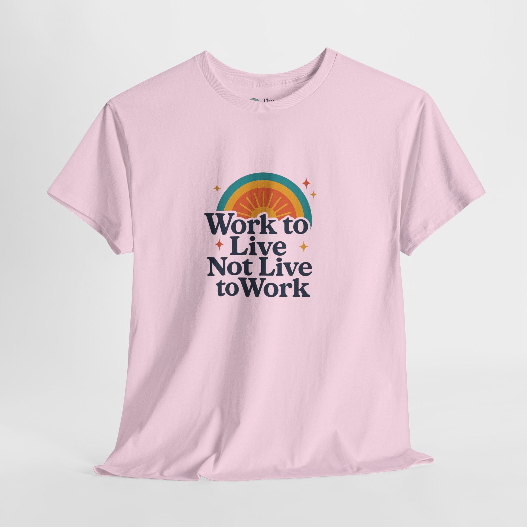 Work to Live – Balance Tee