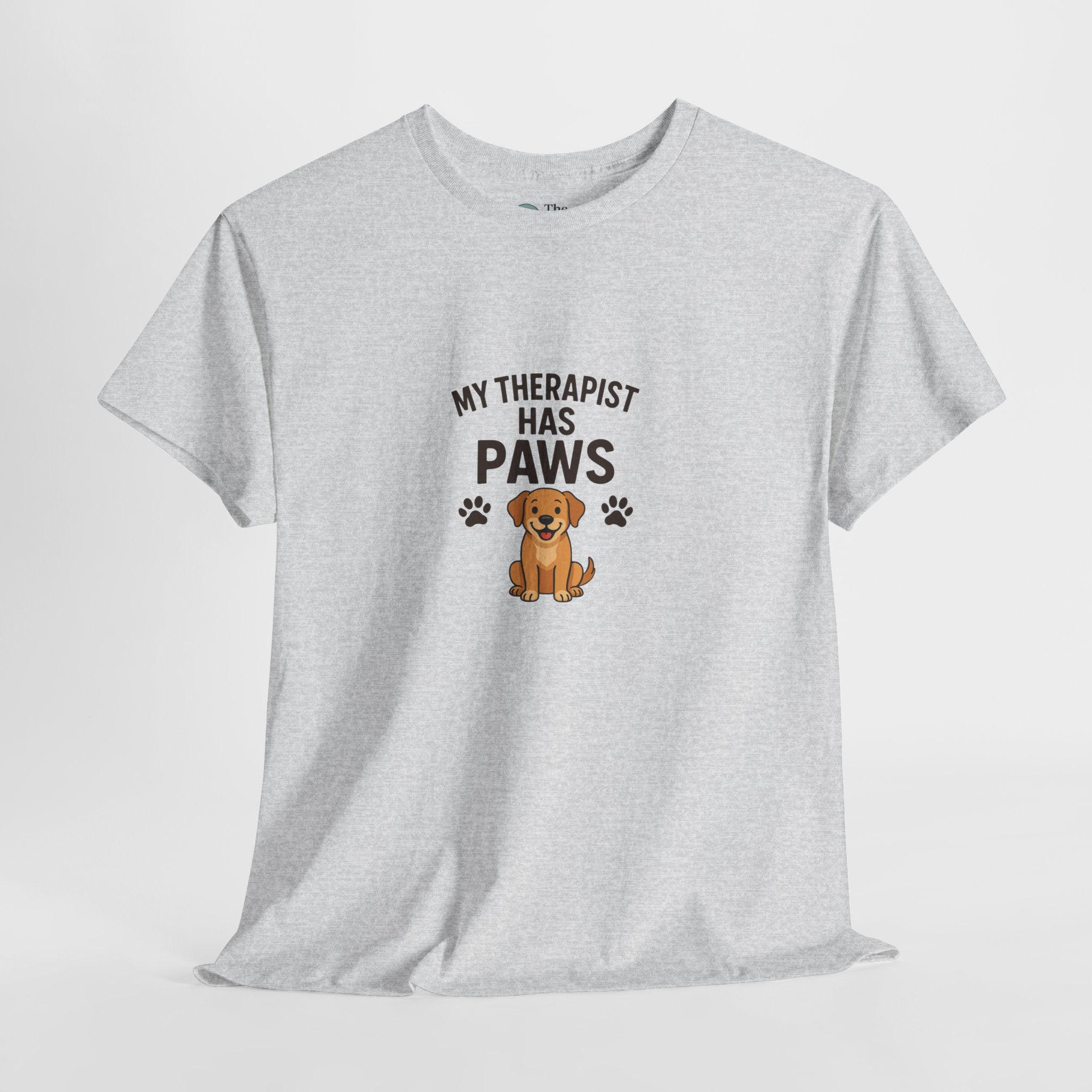 My Therapist Has Paws – Dog Comfort Tee