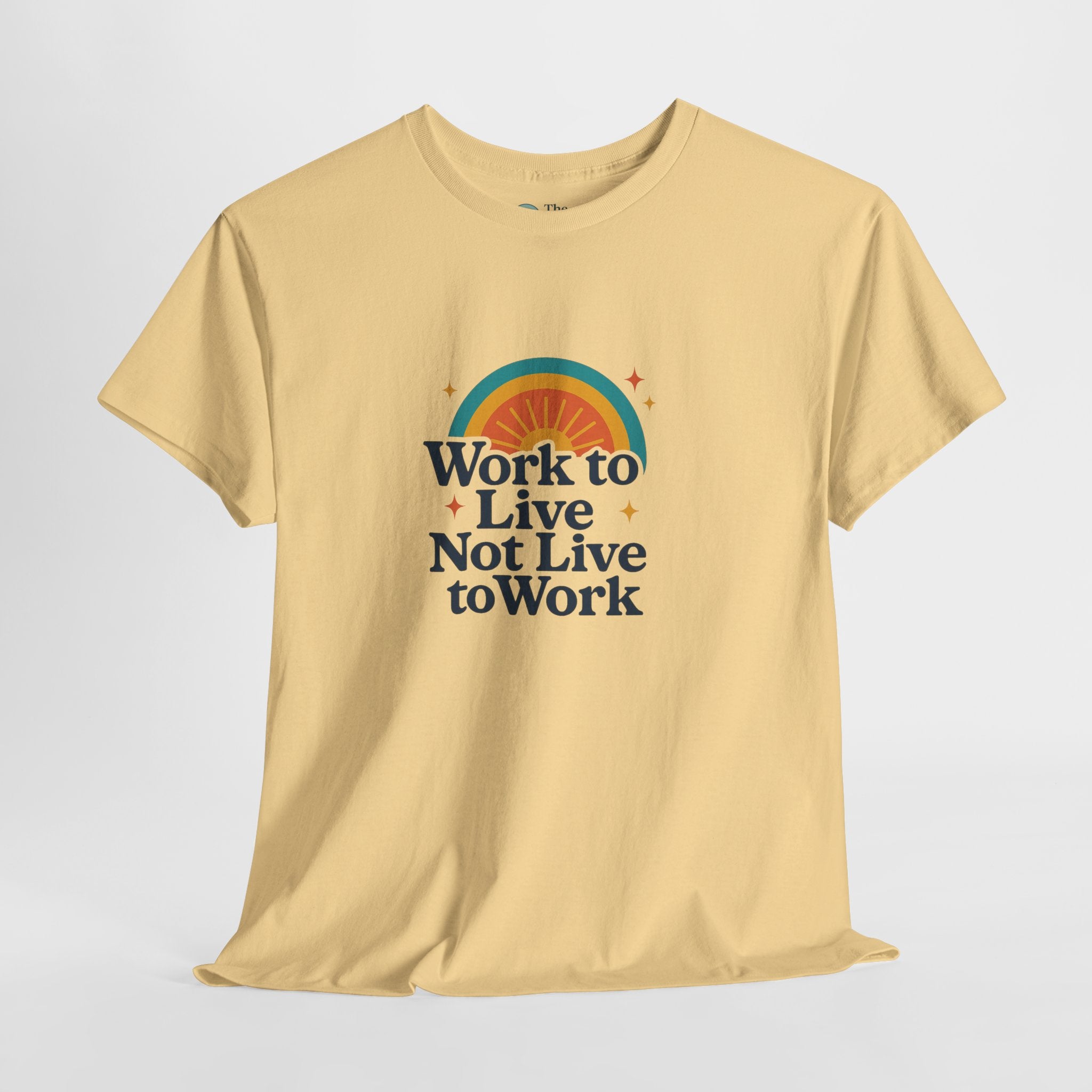 Work to Live – Balance Tee