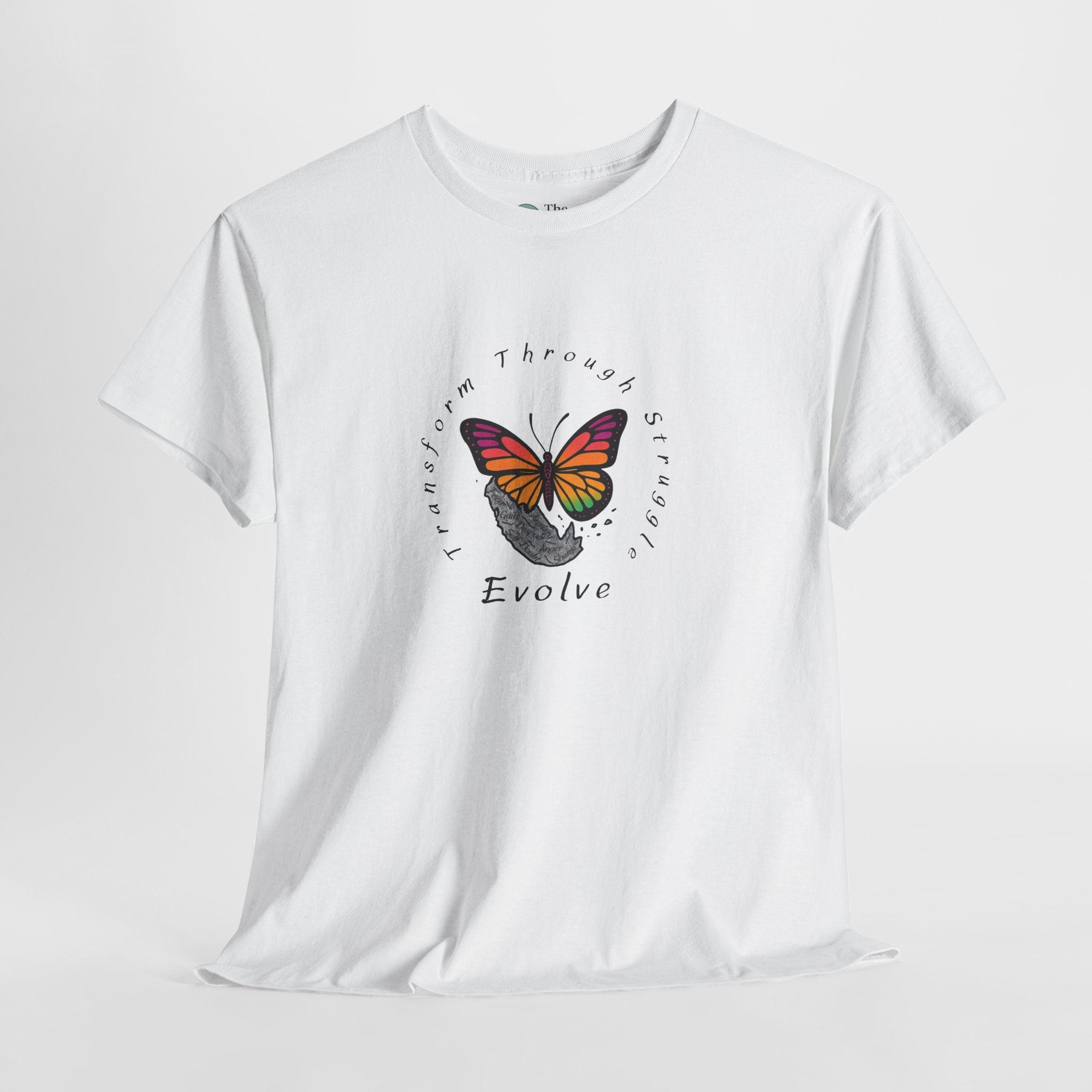 Transform Through Struggle – Evolve Tee