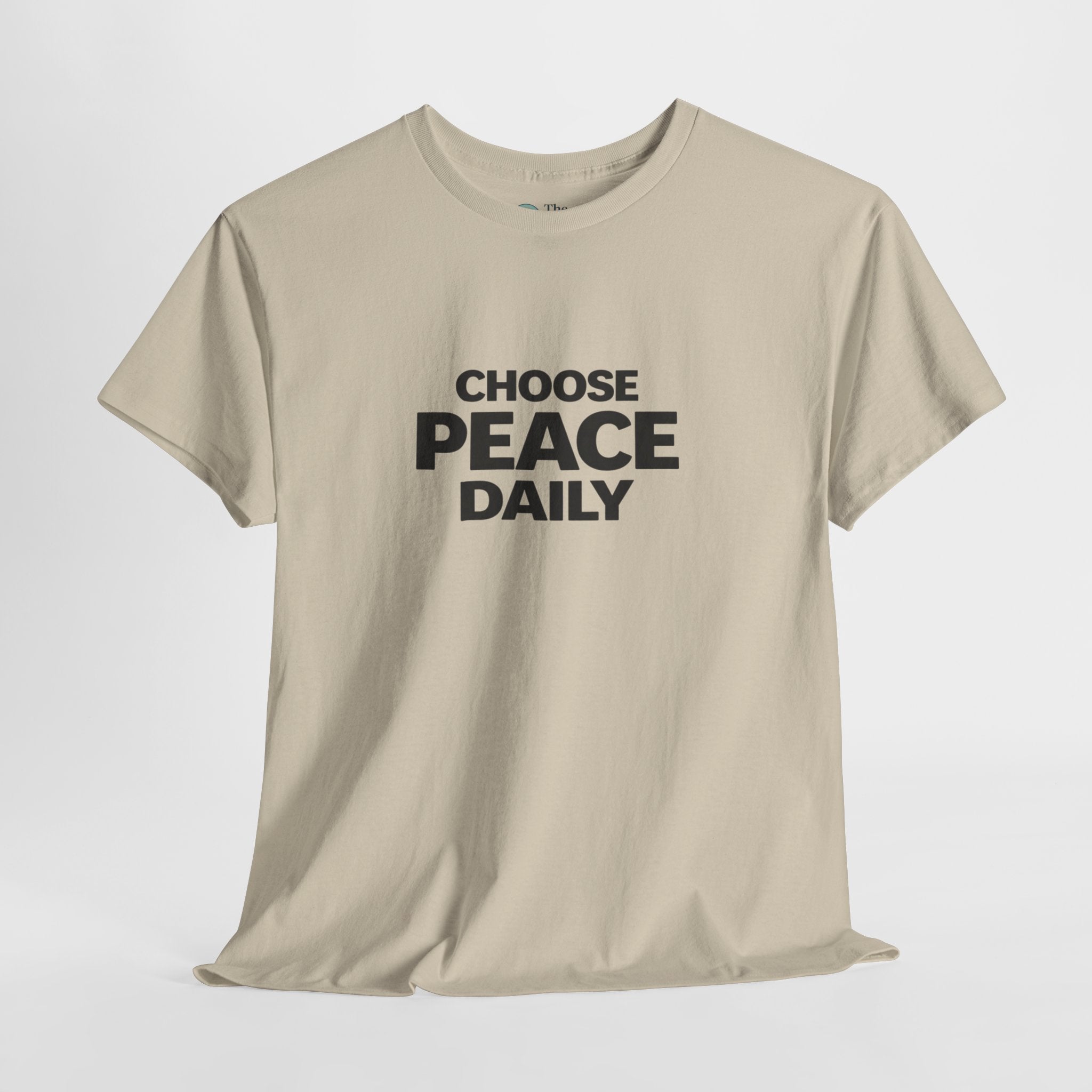 Choose Peace Daily – Mindful Living Tee