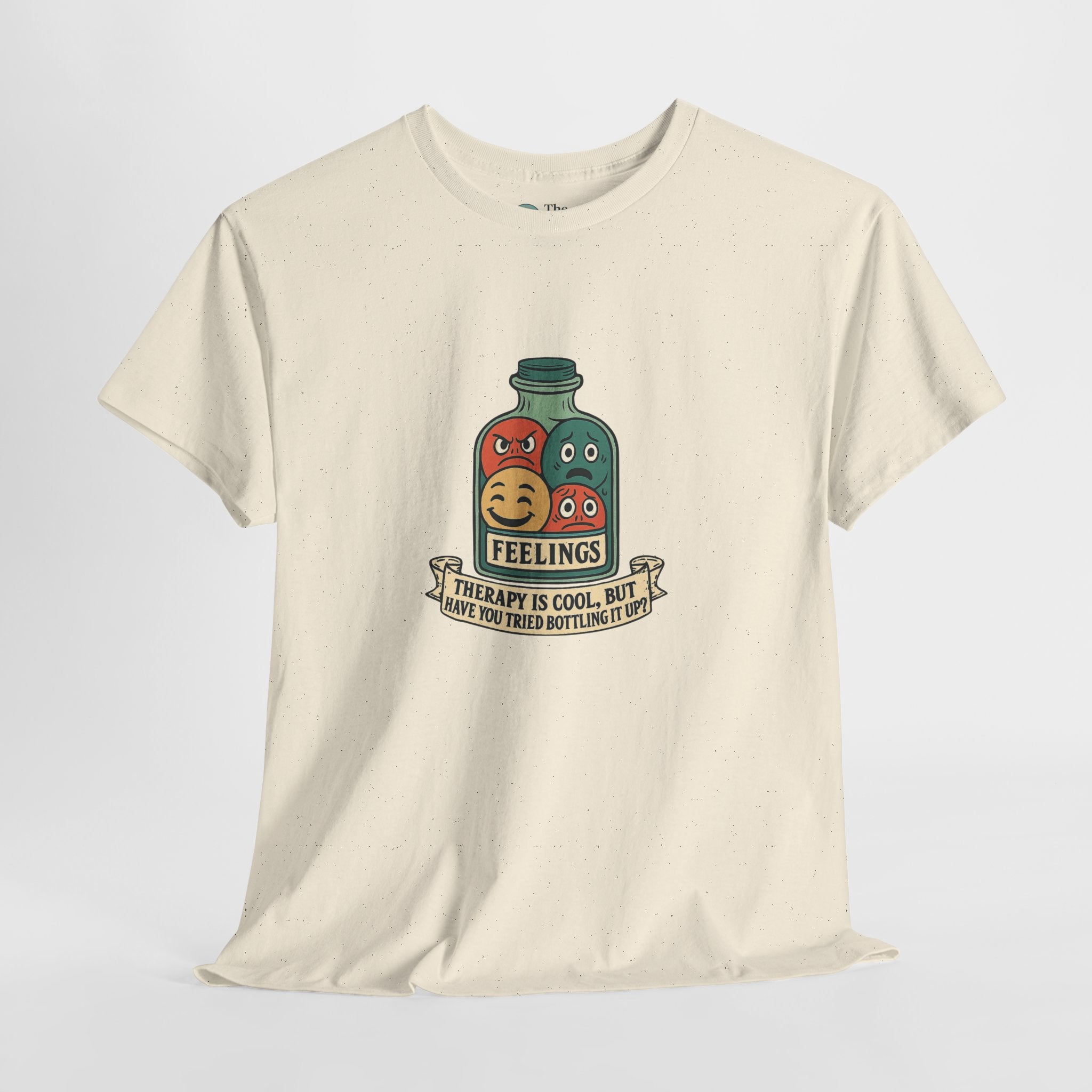 Bottled Feelings – Humor Tee