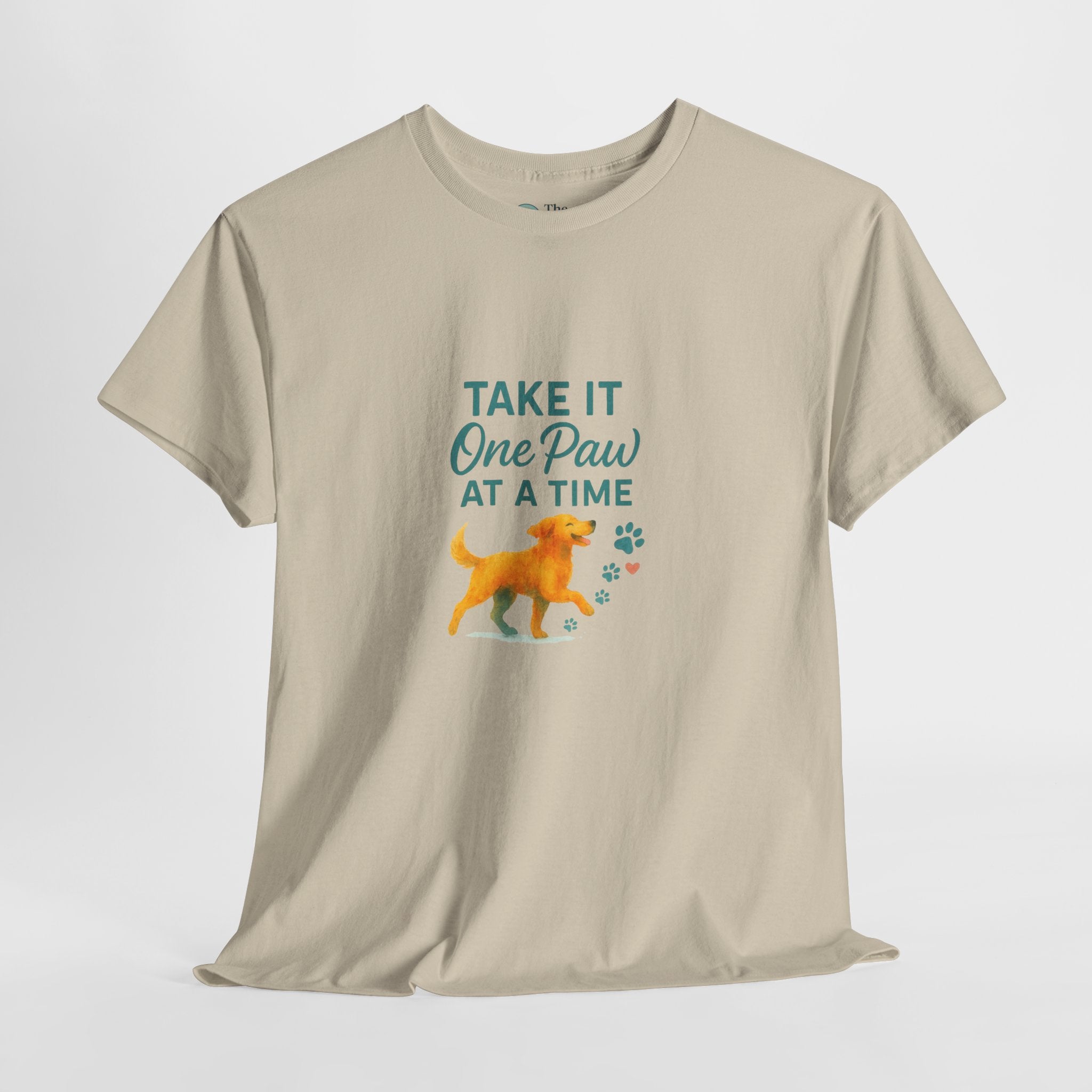 One Paw at a Time – Dog Encouragement Tee