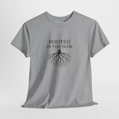 Rooted in the Now T-Shirt – Mindfulness & Grounding Tee