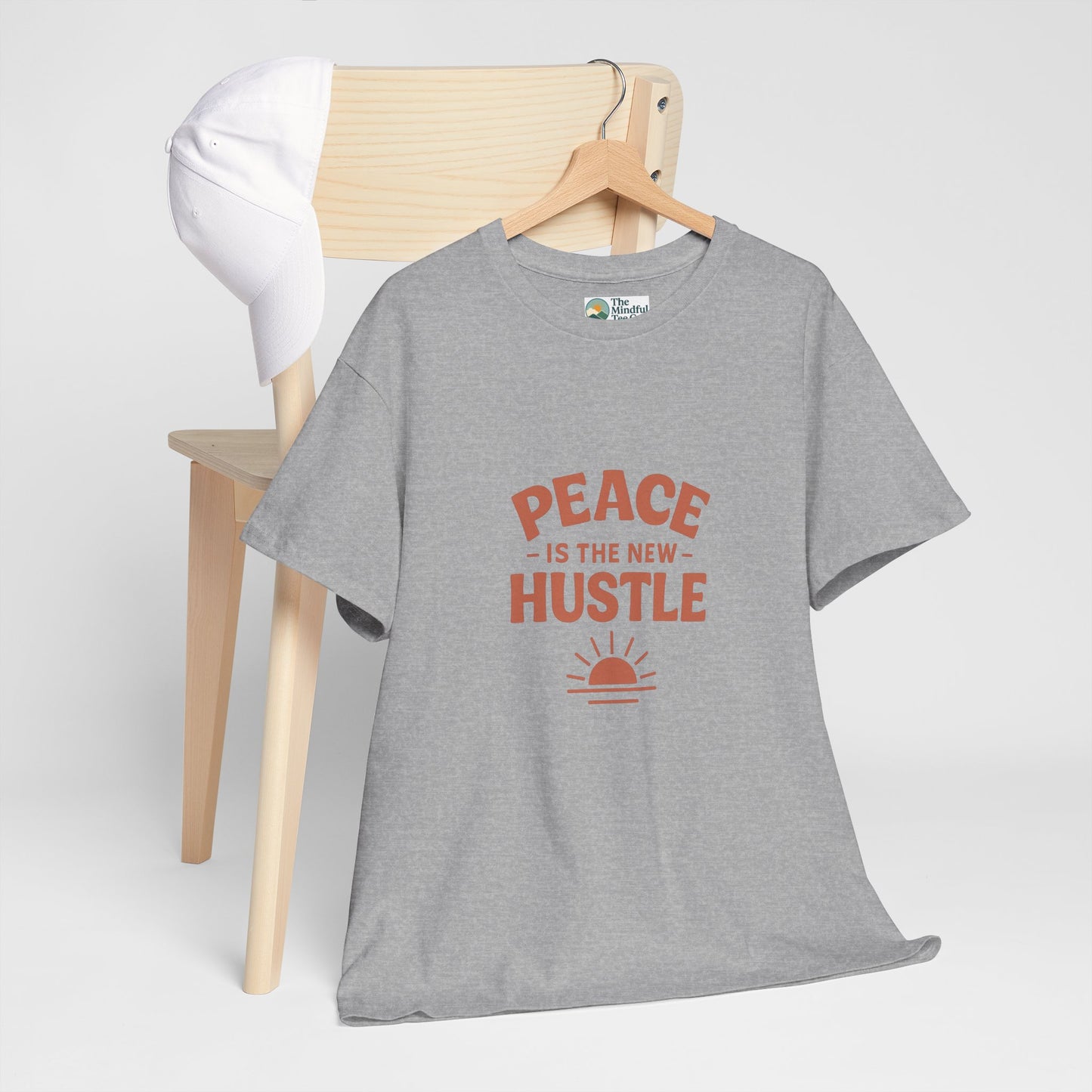 Peace Is The New Hustle T-Shirt - Mindful & Self-Care