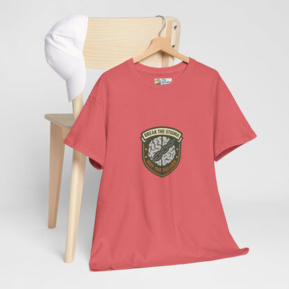 Break the Stigma T-Shirt – Military Mental Health Tee