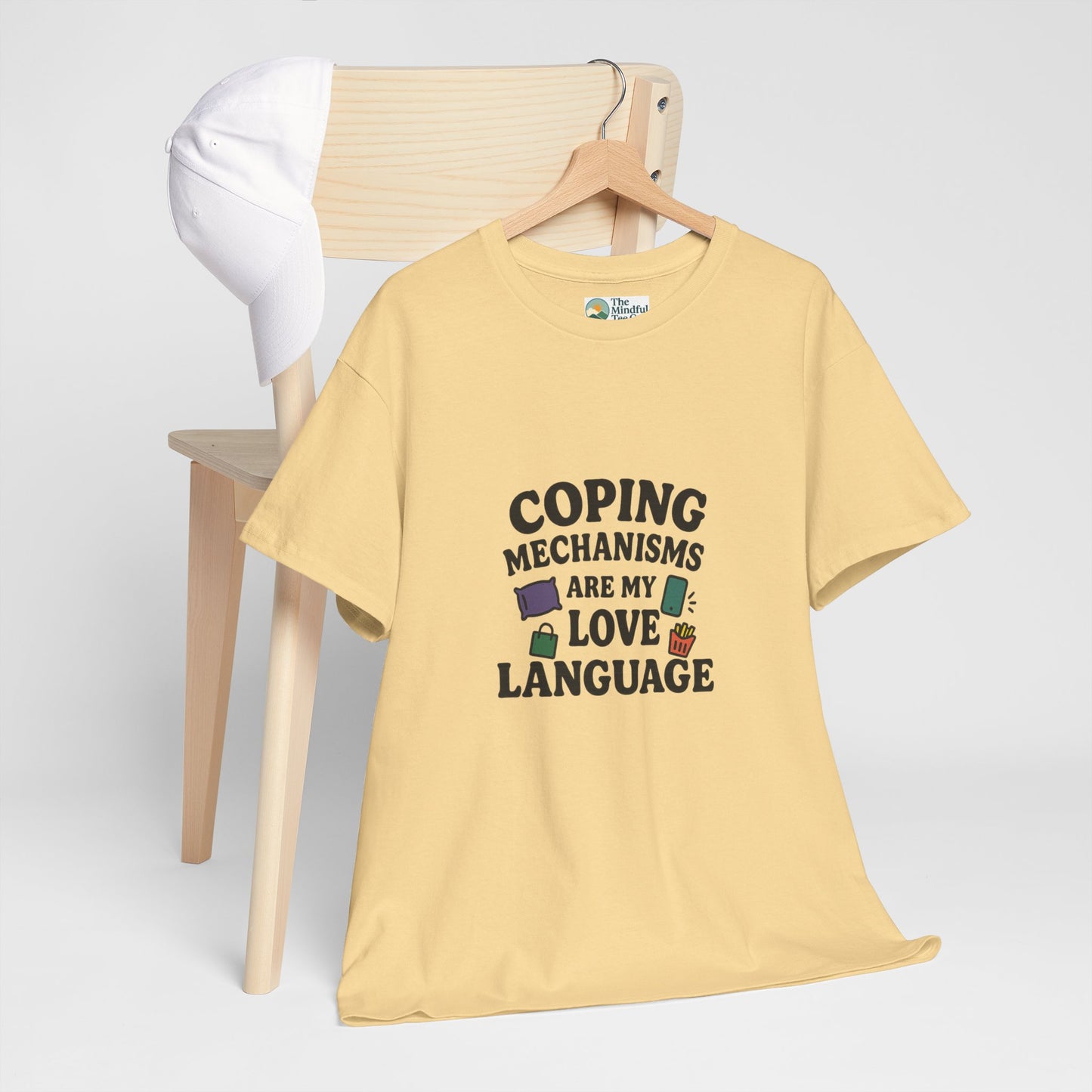 Coping Mechanisms Are My Love Language T-Shirt – Mental Health Tee