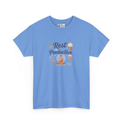 Rest Is Productive T-Shirt – Mindfulness & Meditation Tee