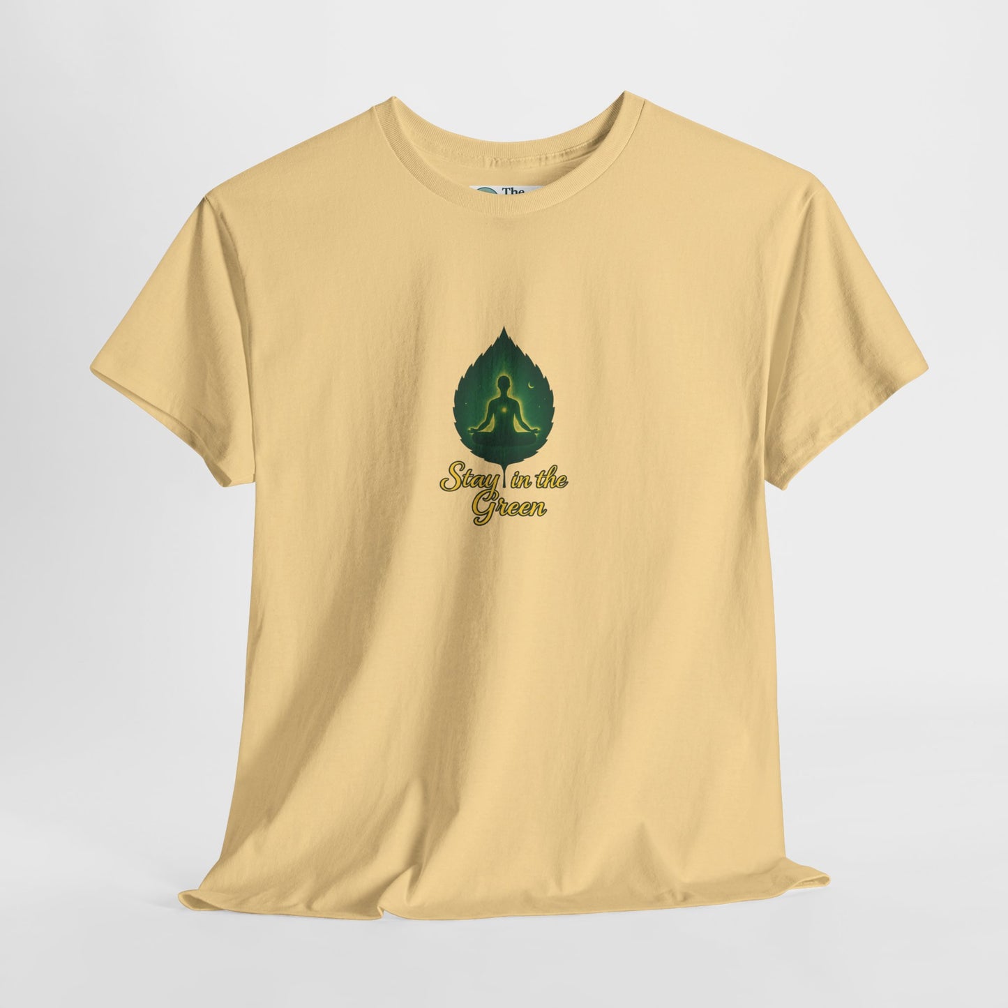 Stay in the Green T-Shirt – Mindful Meditation Tee