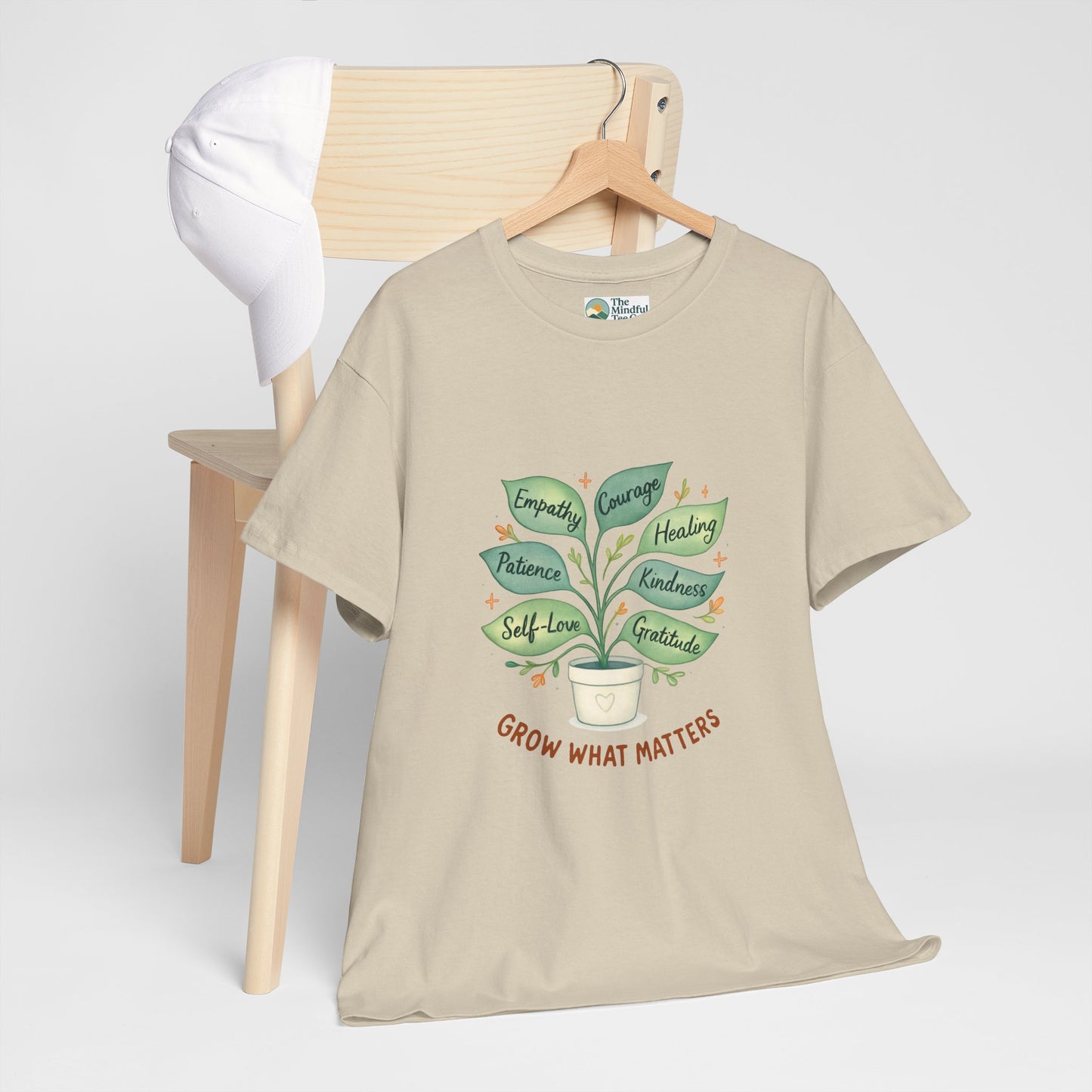 Grow What Matters T-Shirt – Self-Growth  Tee